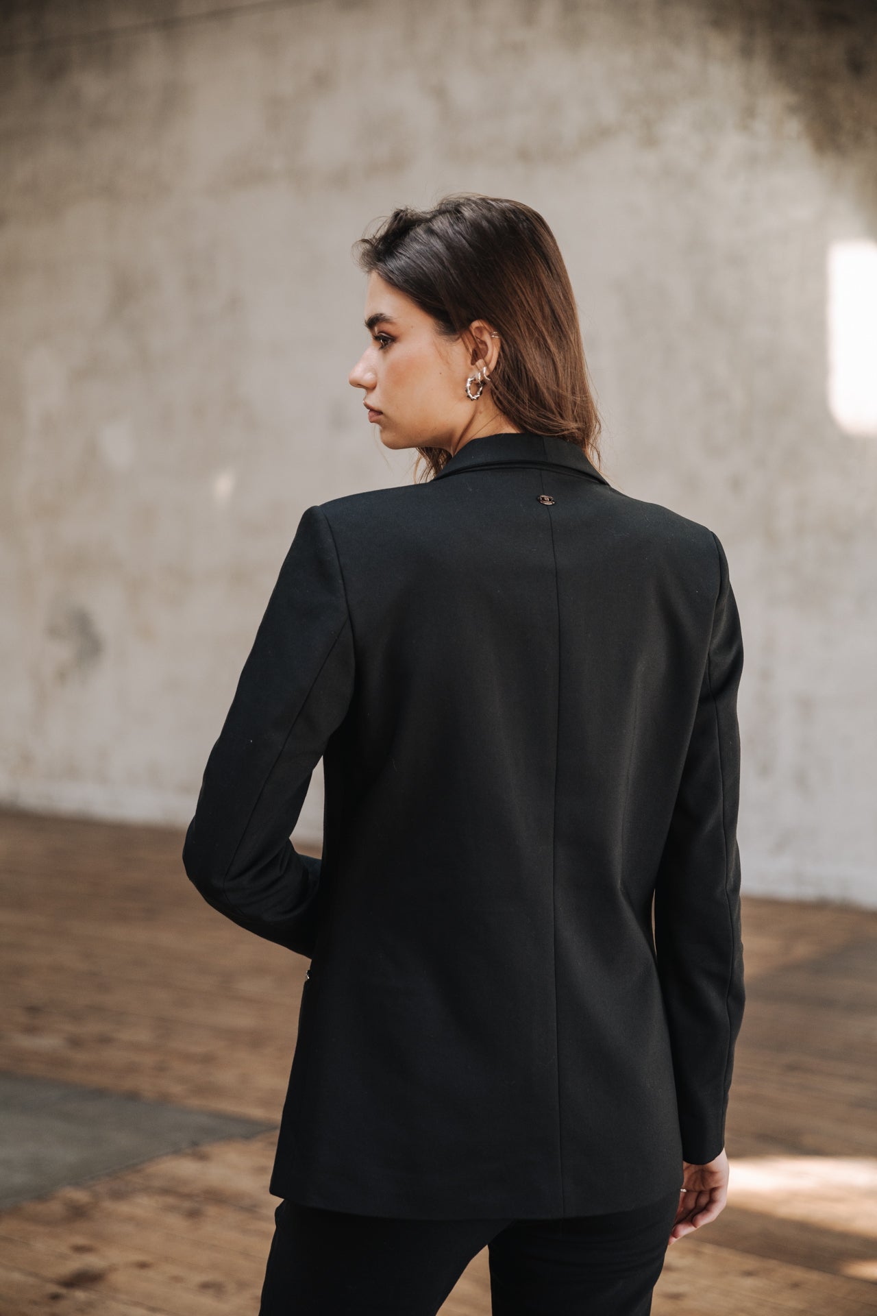 Blazer cintré Femme Stessy Polyneo black | Freeman T. Porter
