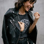 Leder-Perfecto Damen Kristen Cuir black | Freeman T. Porter