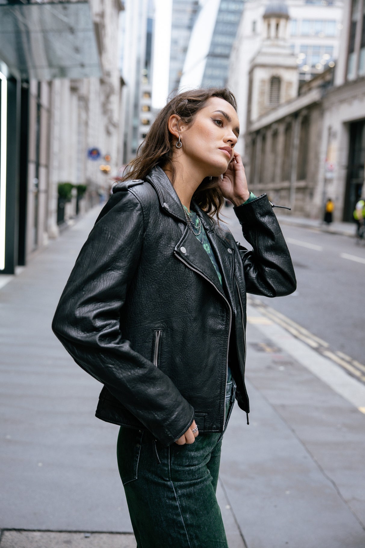 Cuero perfecto Mujer Kristen Cuir black | Freeman T. Porter