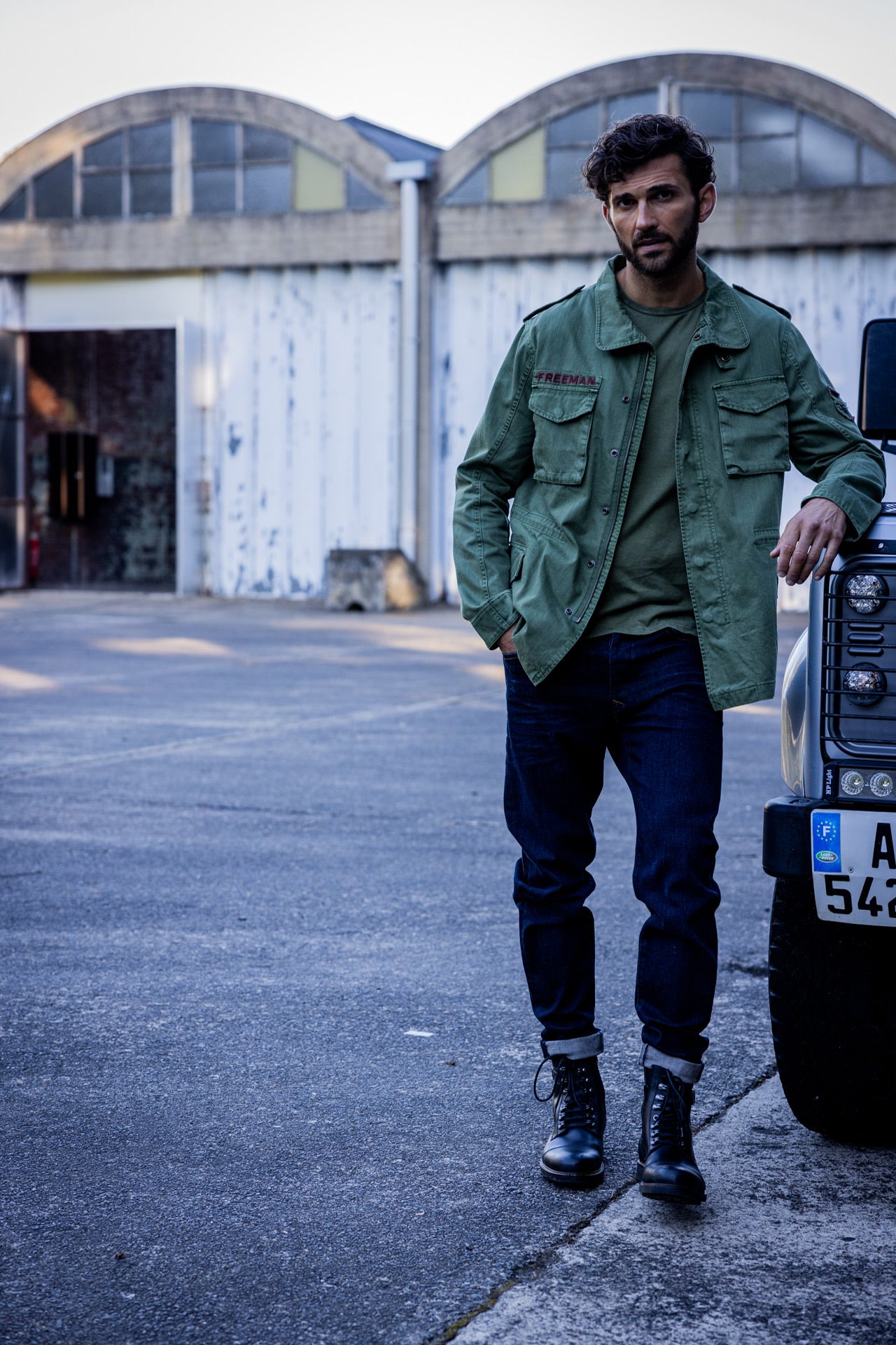 Parka Unisex Samo Army Green cypress | Freeman T. Porter