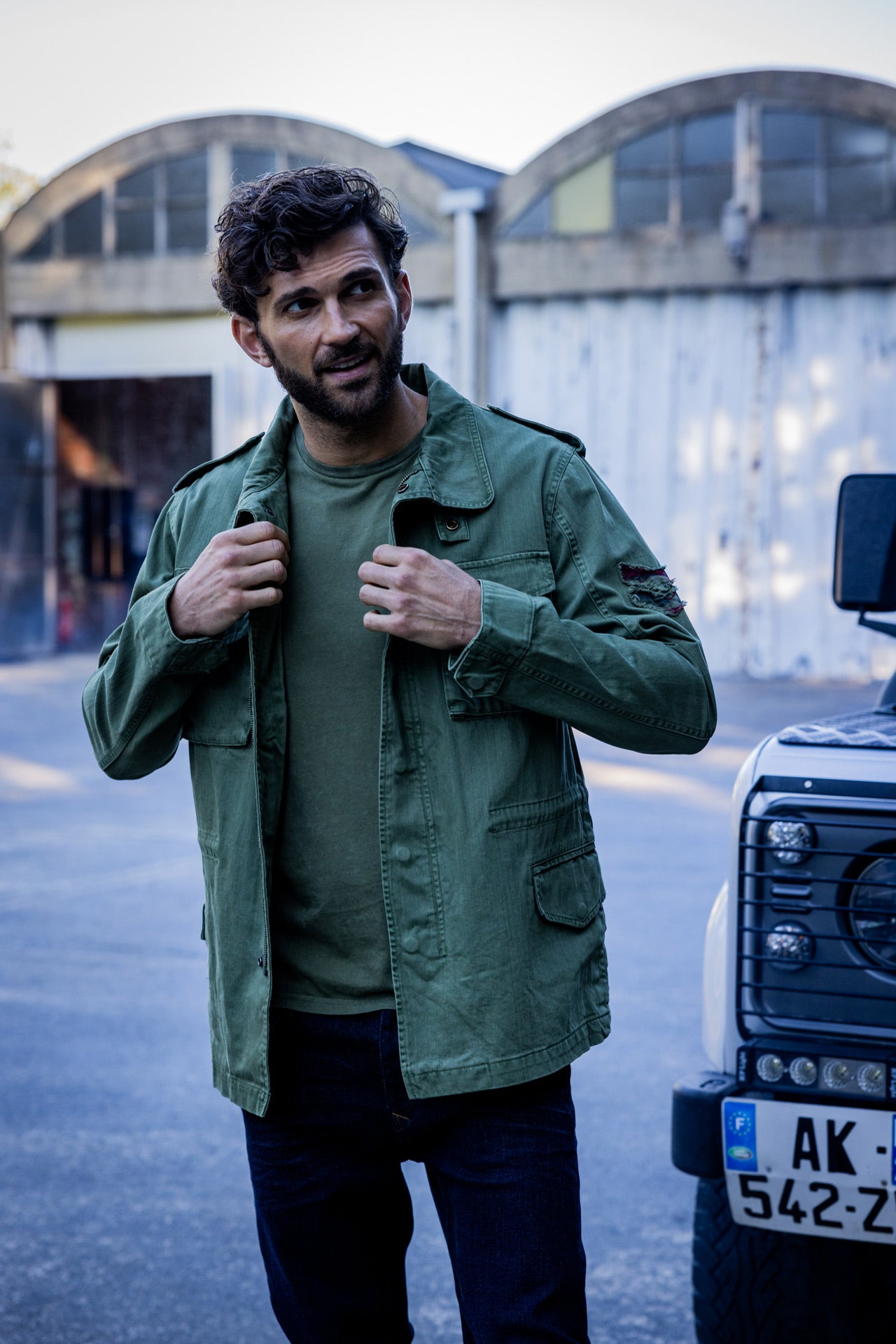 Parka Unisex Samo Army Green cypress | Freeman T. Porter