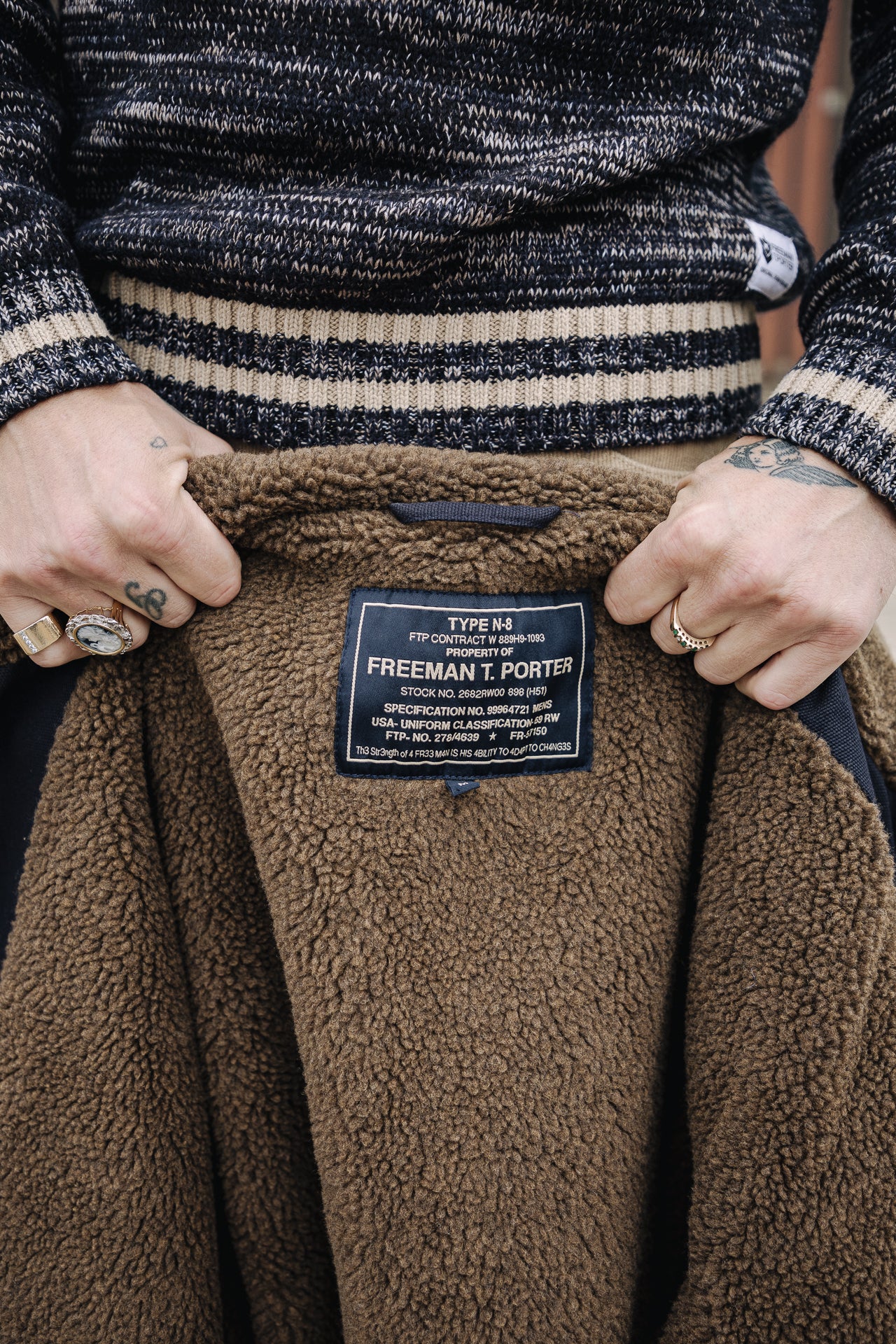 Manteau Unisex Bishop Maracana total eclipse | Freeman T. Porter