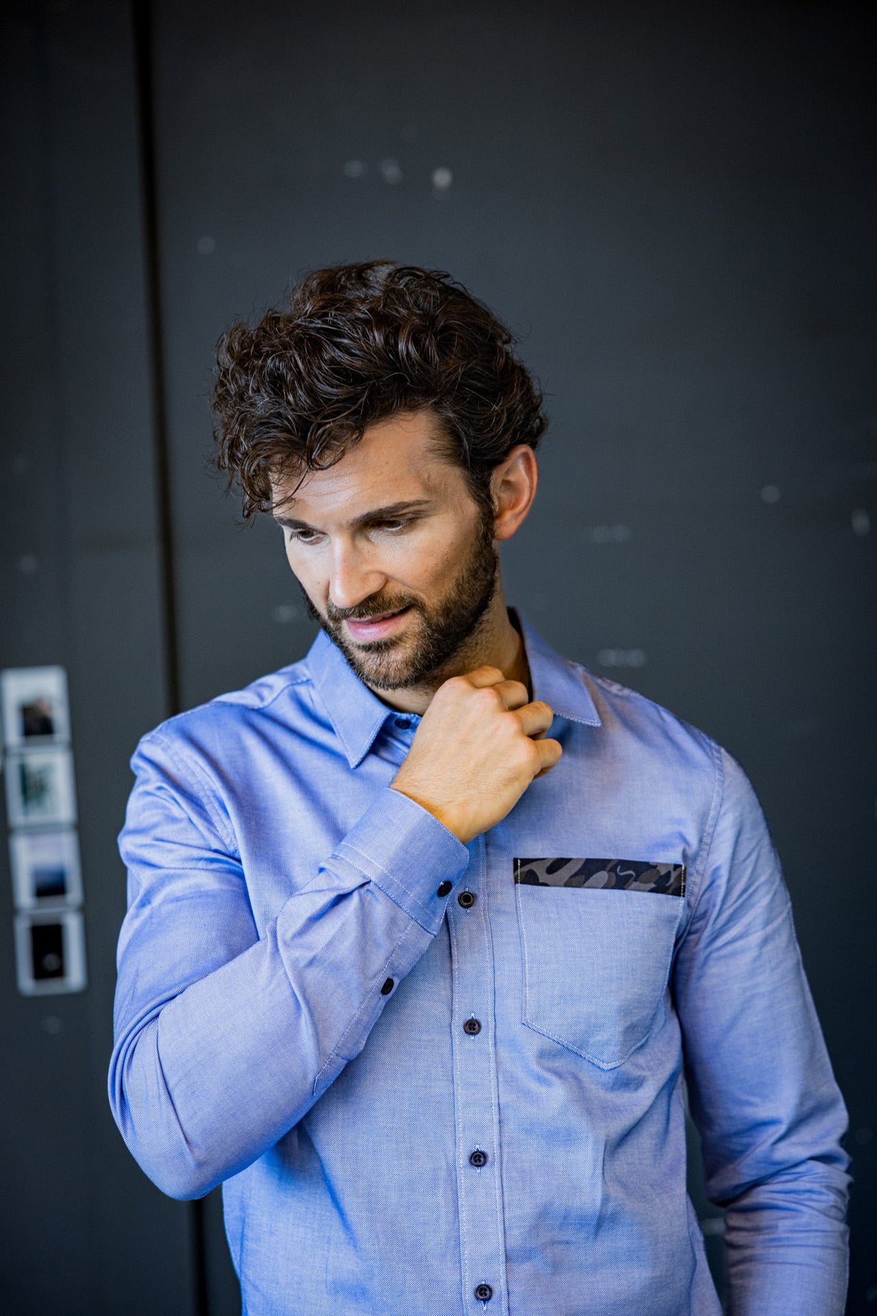 Chemise manches longues Unisex Jeremiah Oxford allure | Freeman T. Porter