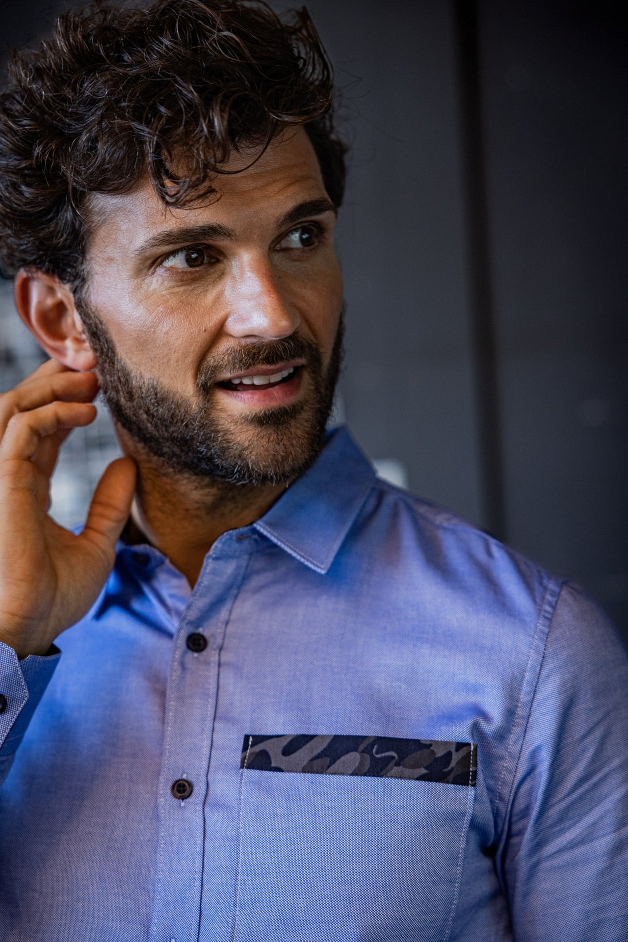 Chemise manches longues Unisex Jeremiah Oxford allure | Freeman T. Porter