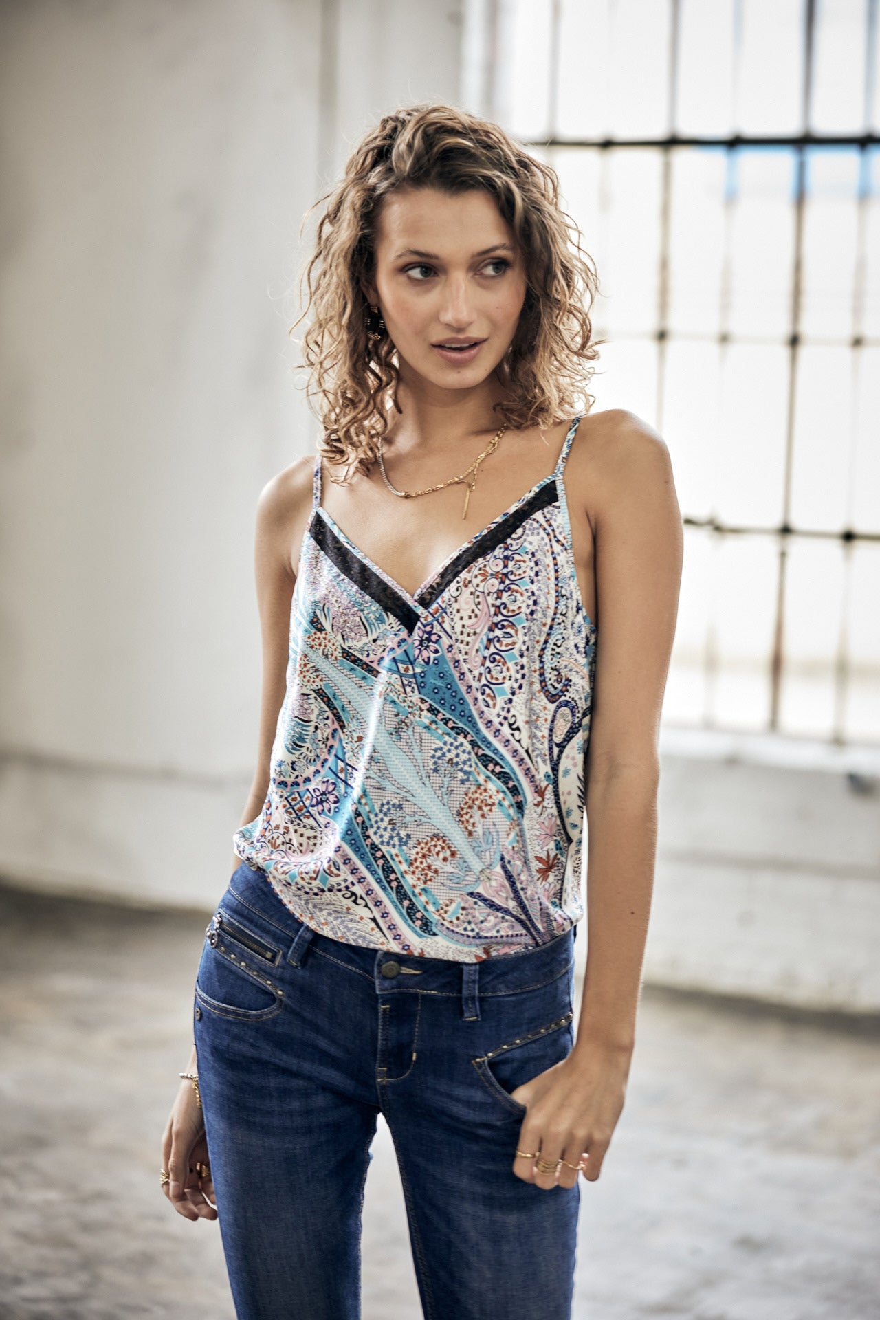 Top bretelles Mujer Ysa Scarfa original | Freeman T. Porter