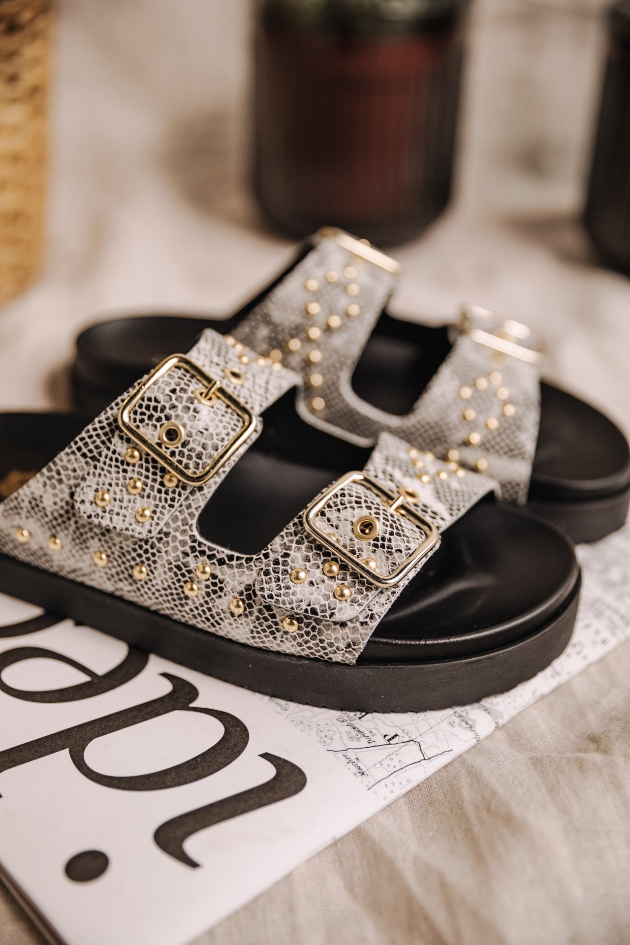 Sandals Femme Conny beige | Freeman T. Porter