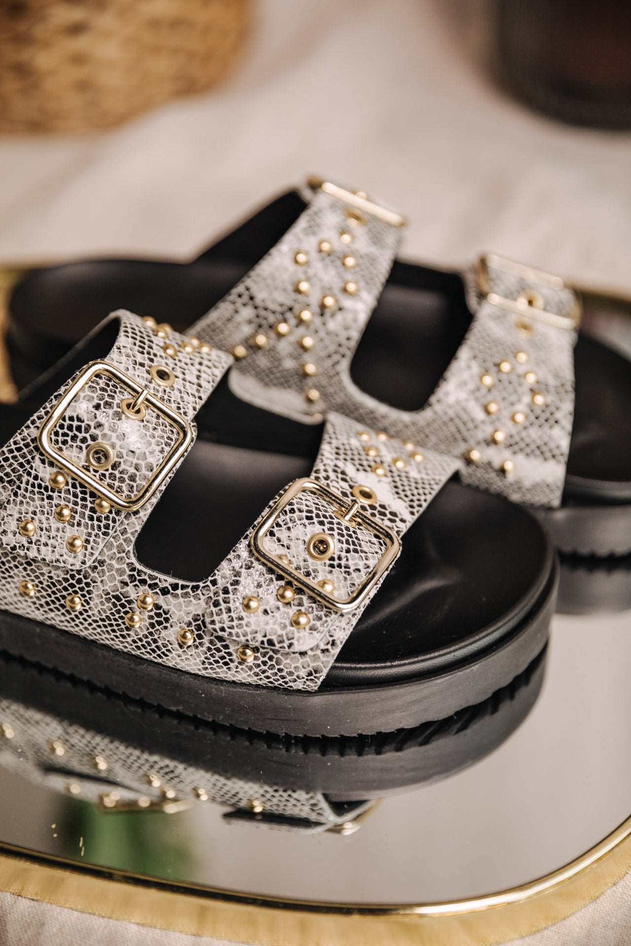 Sandals Femme Conny beige | Freeman T. Porter