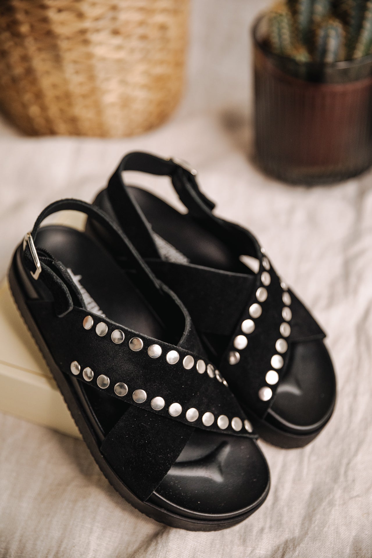 Sandals Femme Jule black | Freeman T. Porter