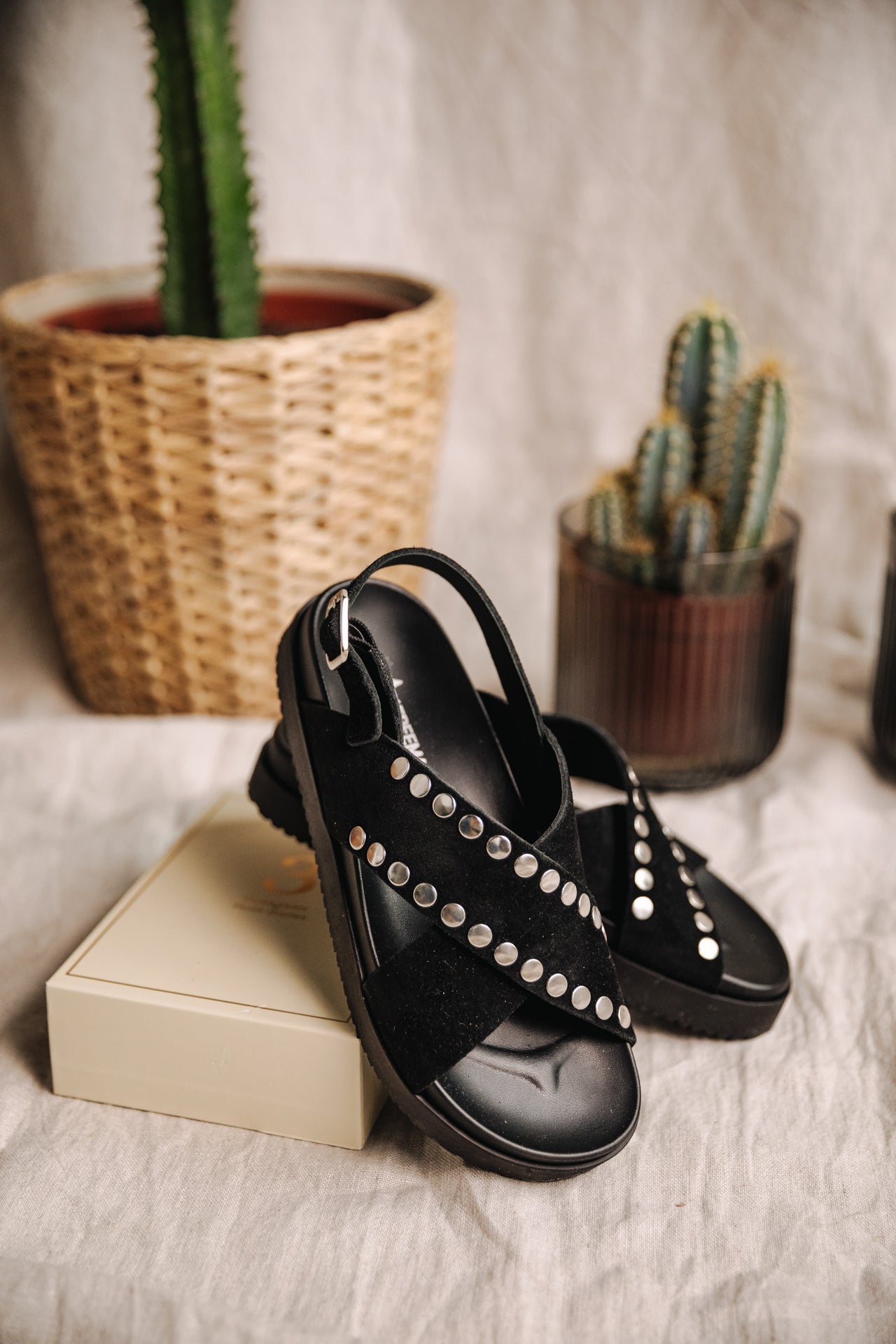 Sandals Femme Jule black | Freeman T. Porter