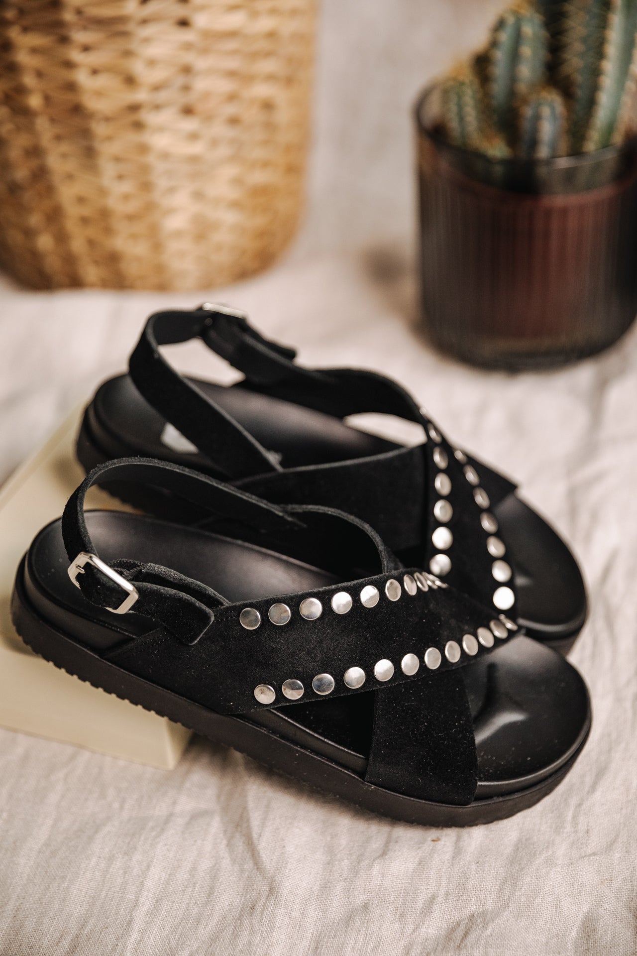 Sandals Femme Jule black | Freeman T. Porter