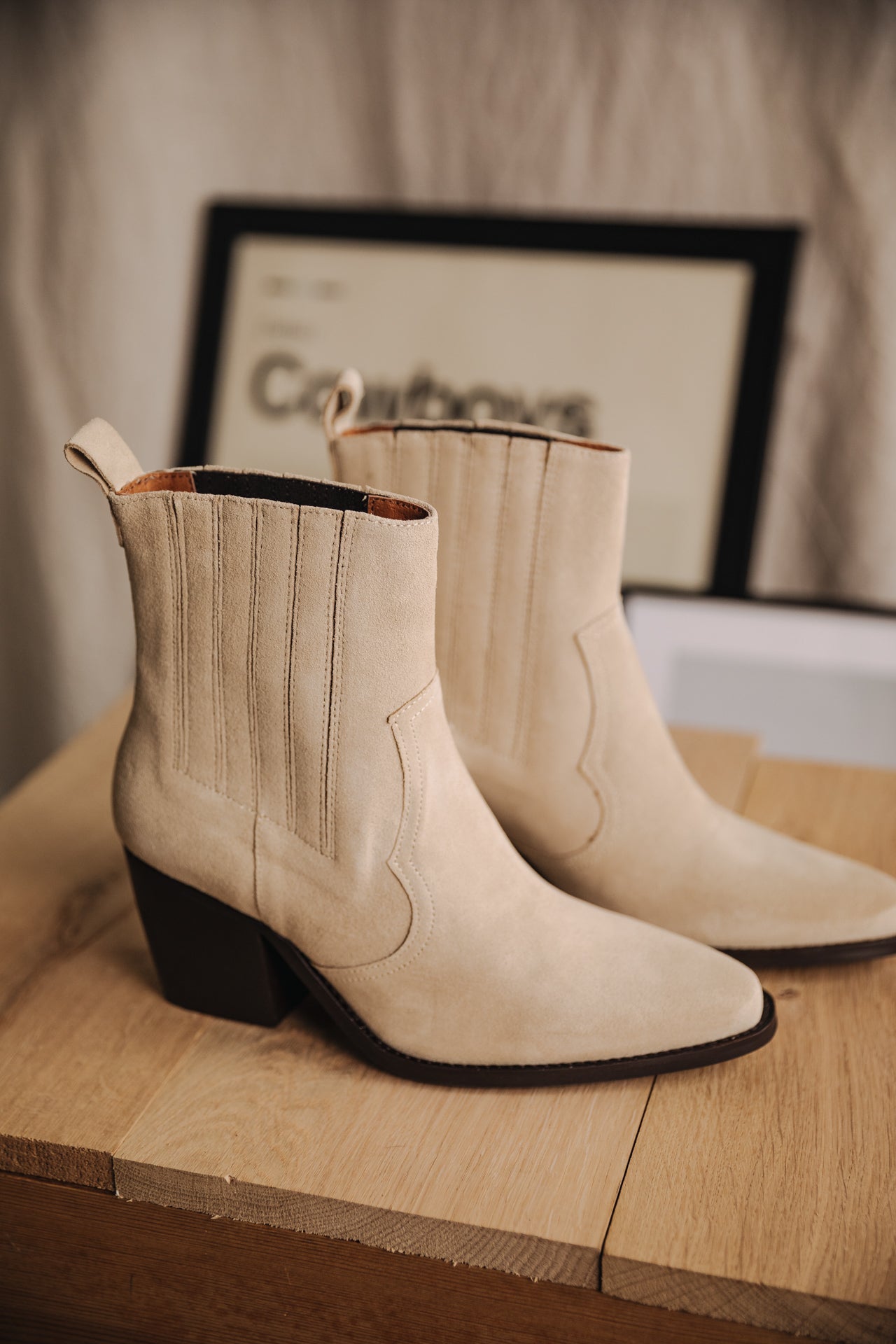 Low Boots Femme Teresa papyrus | Freeman T. Porter