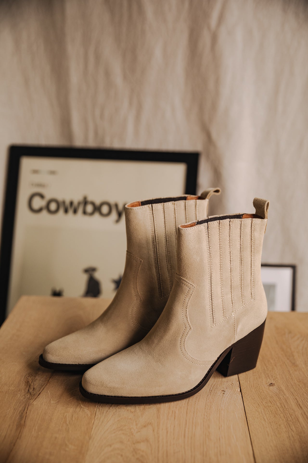 Low Boots Femme Teresa papyrus | Freeman T. Porter