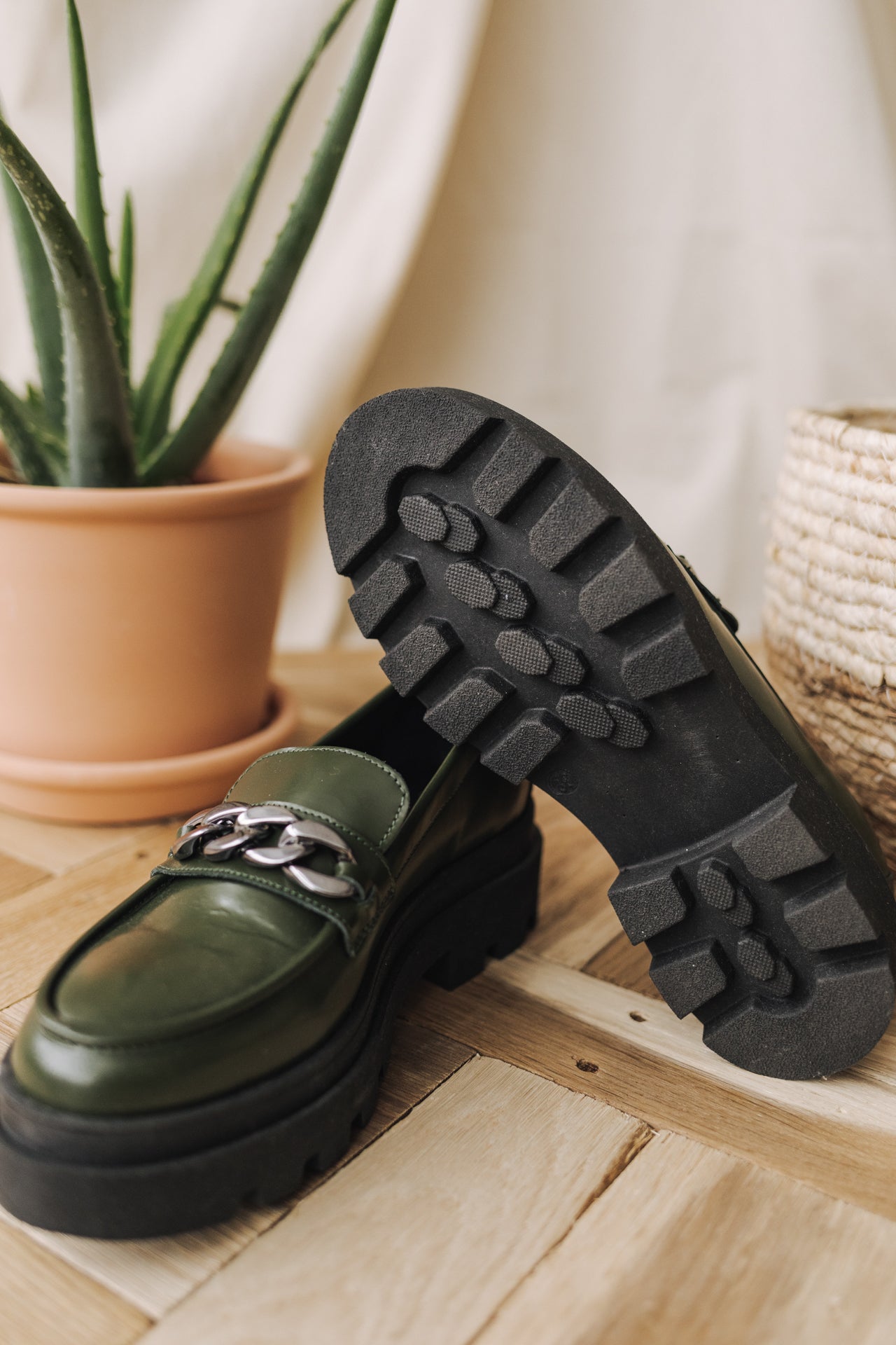 Mocassins Femme Caro khaki | Freeman T. Porter