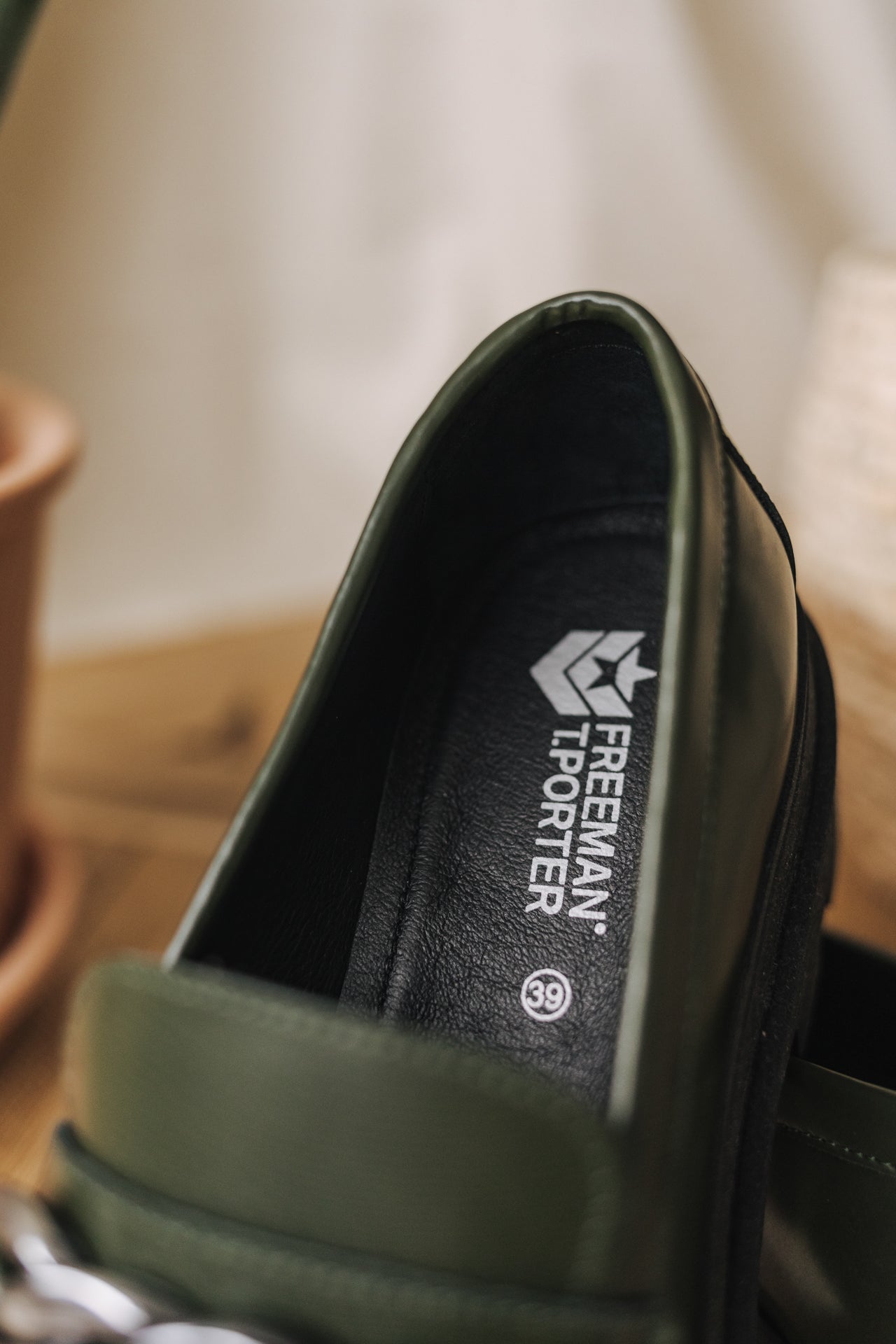 Mocassins Femme Caro khaki | Freeman T. Porter