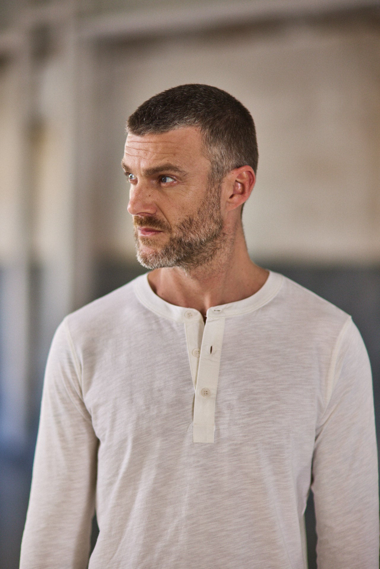 T-Shirt manches longues Unisex Sinbad off white | Freeman T. Porter
