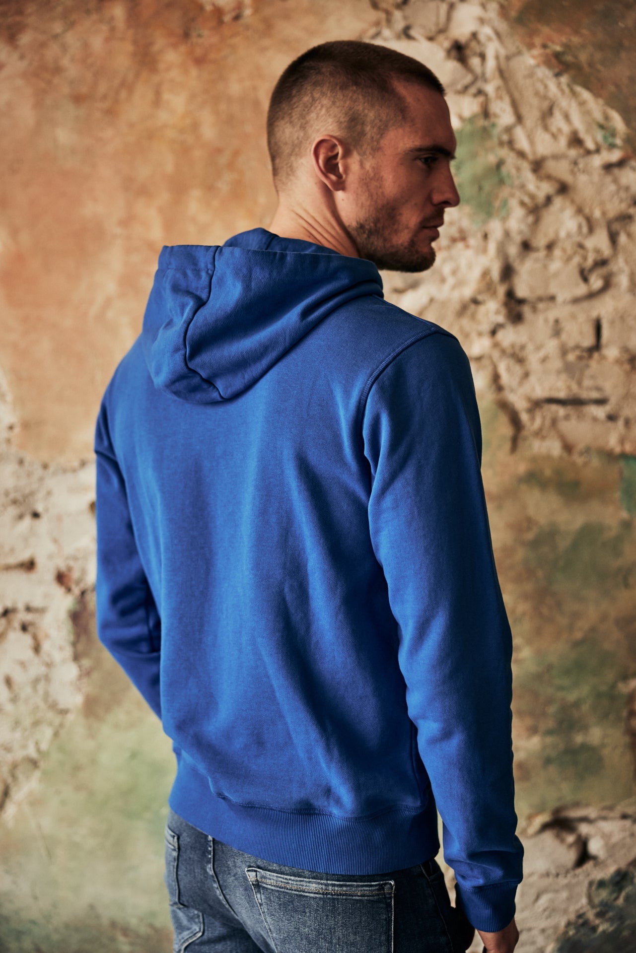 Sweat capuche Unisex Nohan Icon majorelle blue | Freeman T. Porter
