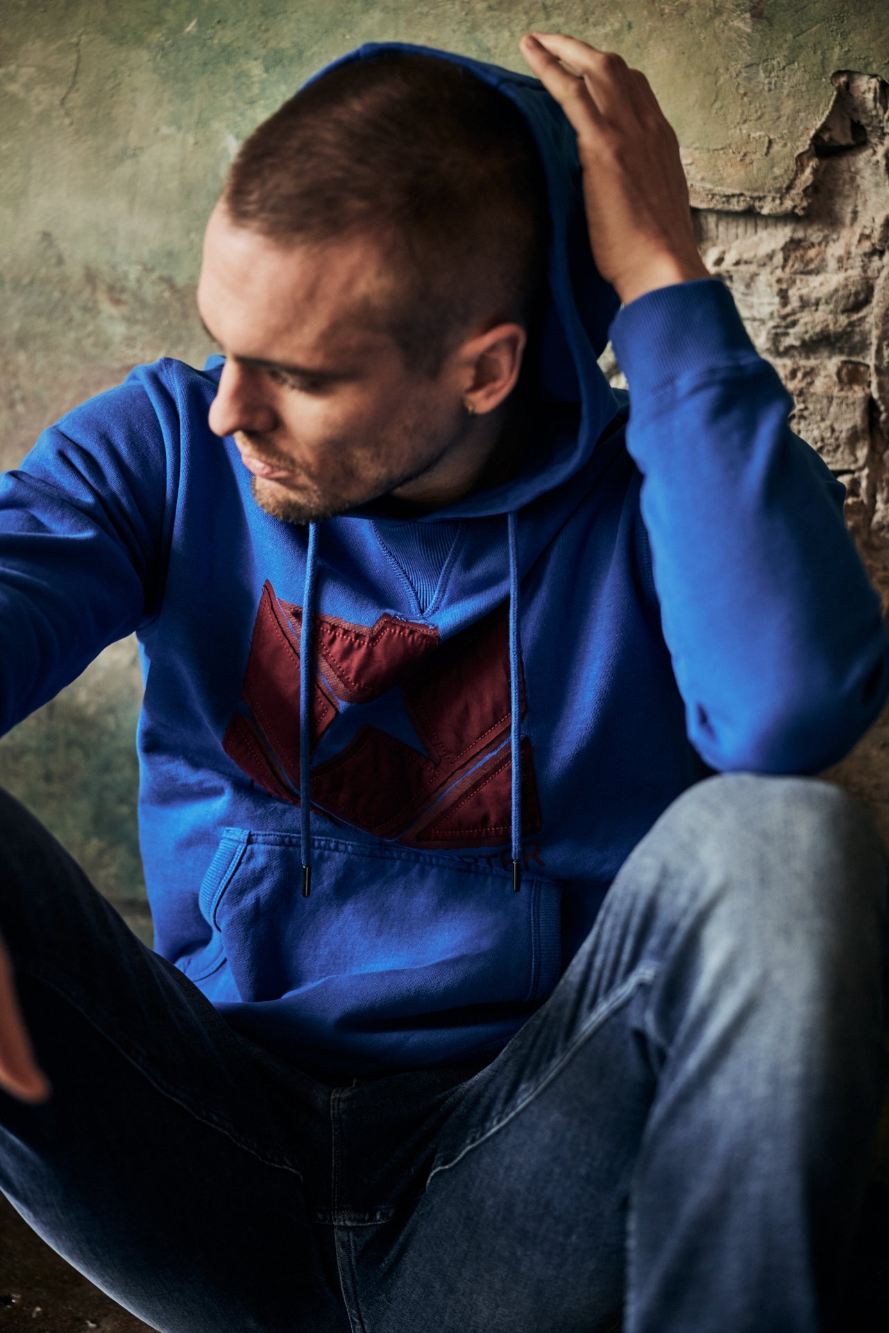 Sweat capuche Unisex Nohan Icon majorelle blue | Freeman T. Porter