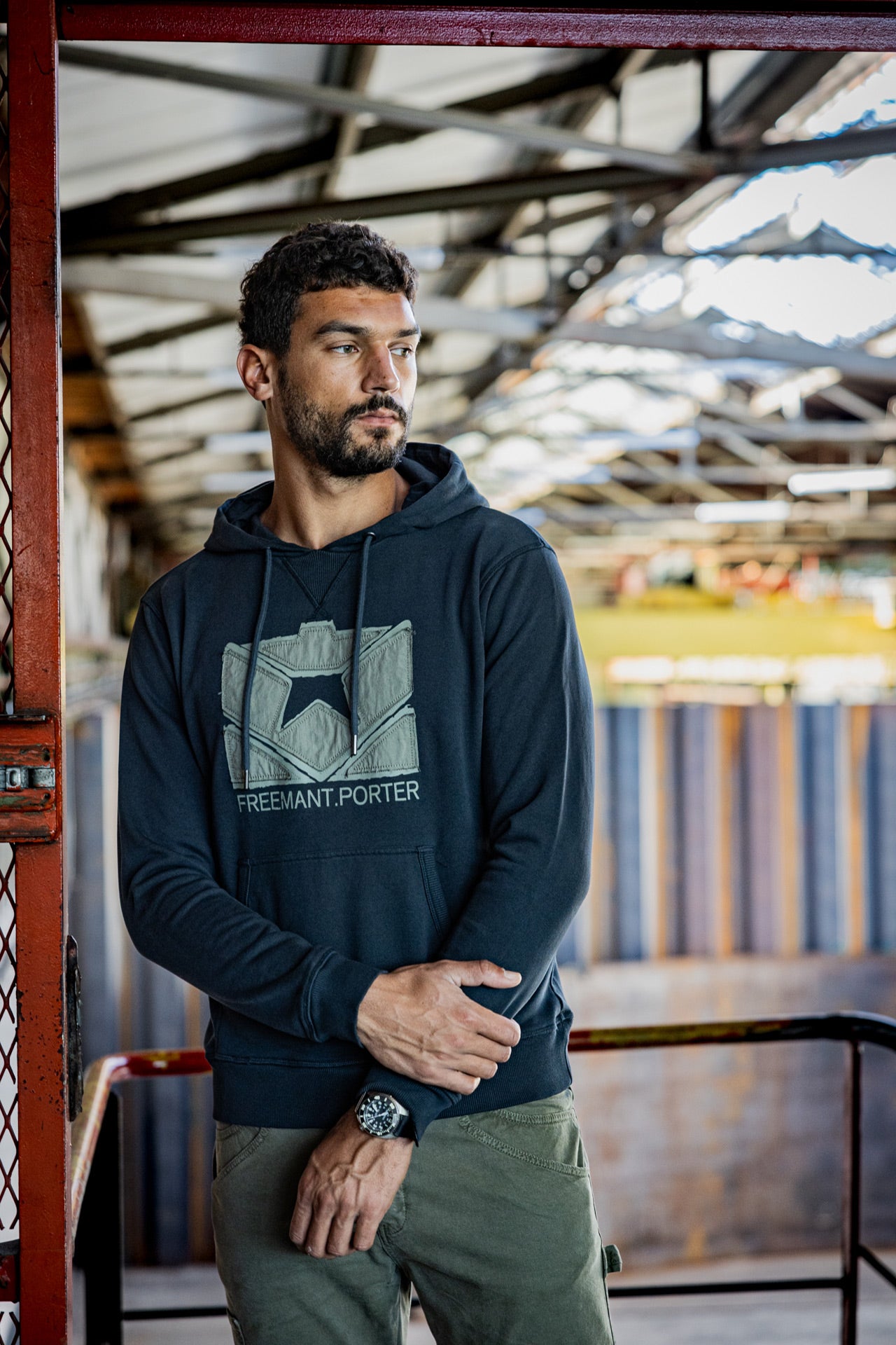 Sweat capuche Unisex Nohan Icon anthra | Freeman T. Porter