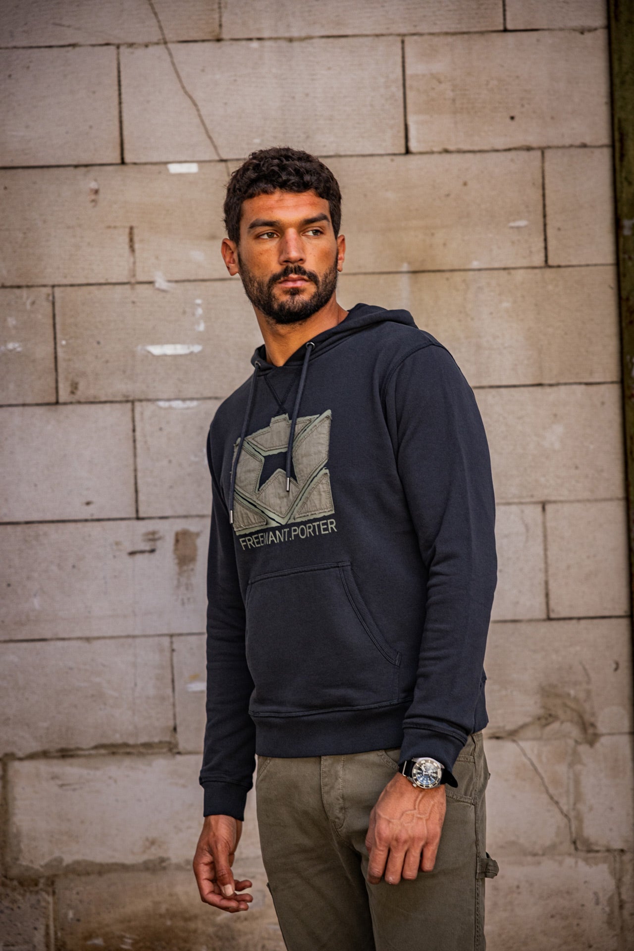 Sweat capuche Unisex Nohan Icon anthra | Freeman T. Porter