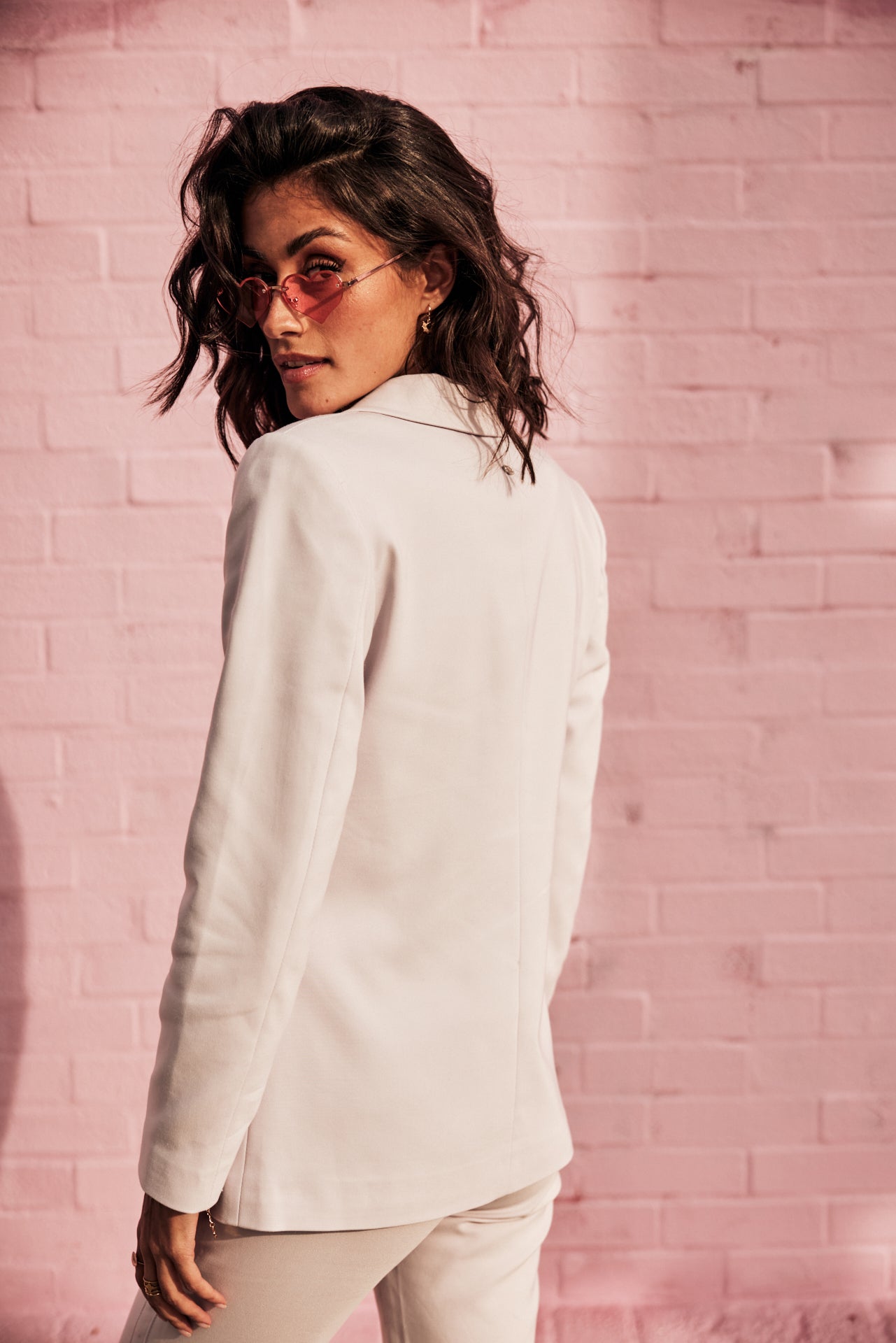 Blazer cintré Femme Stessy Polyneo lilac | Freeman T. Porter