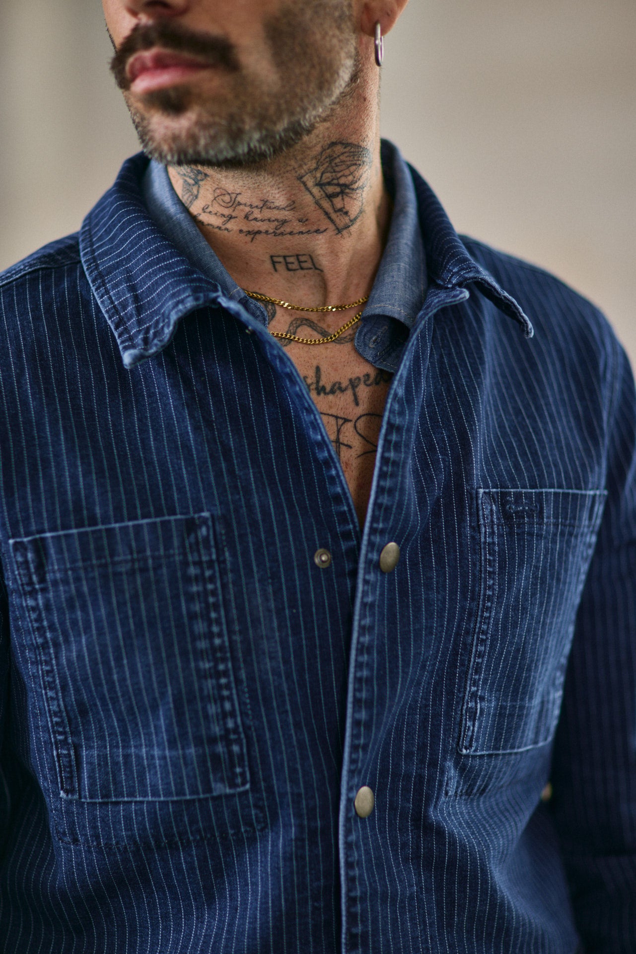 Veste chemise Unisex Luck boston | Freeman T. Porter