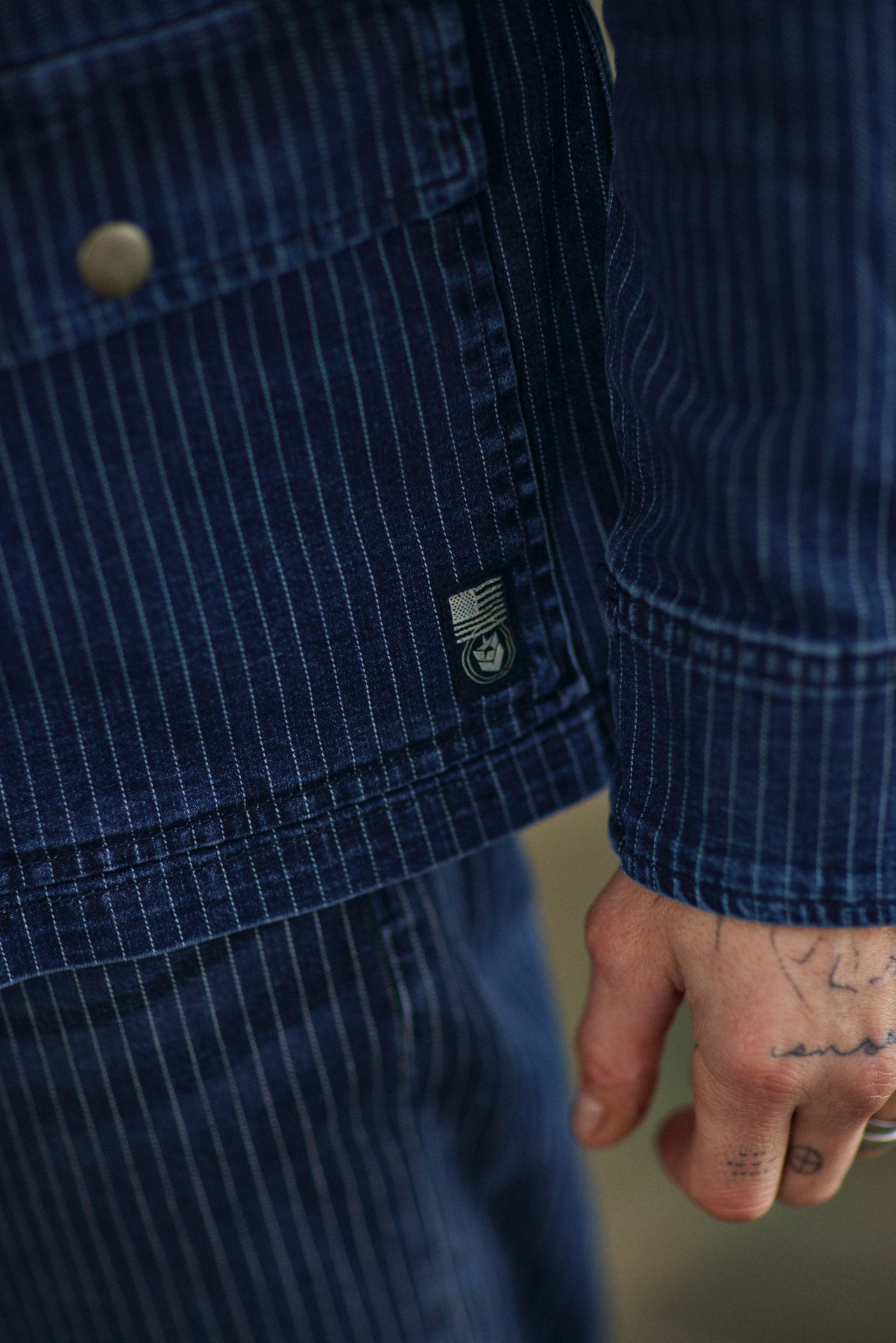 Veste chemise Unisex Luck boston | Freeman T. Porter