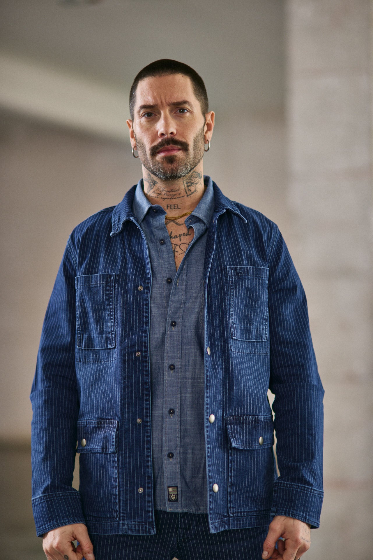 Veste chemise Unisex Luck boston | Freeman T. Porter