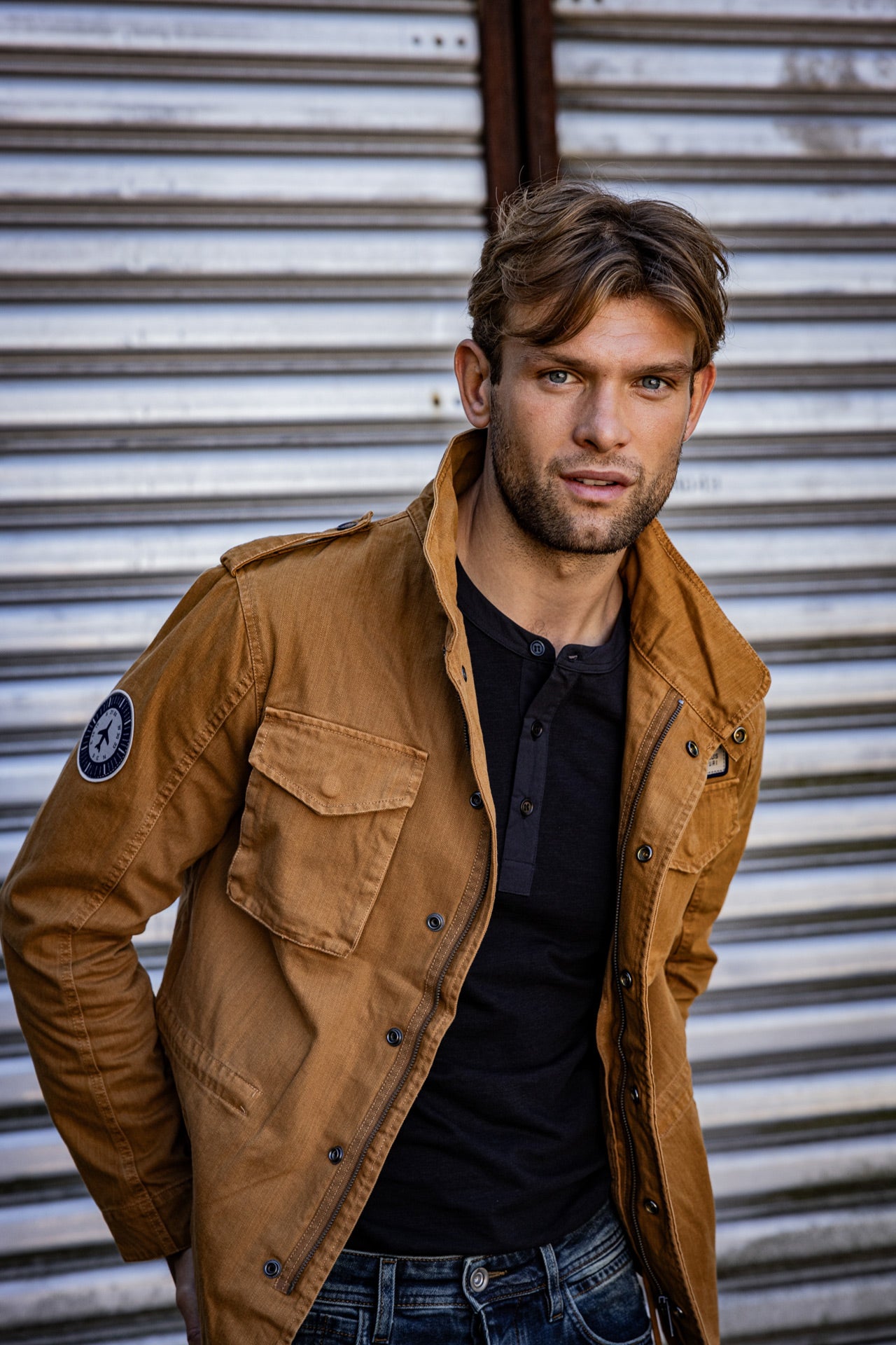 Parka Unisex Samo Twill honey | Freeman T. Porter