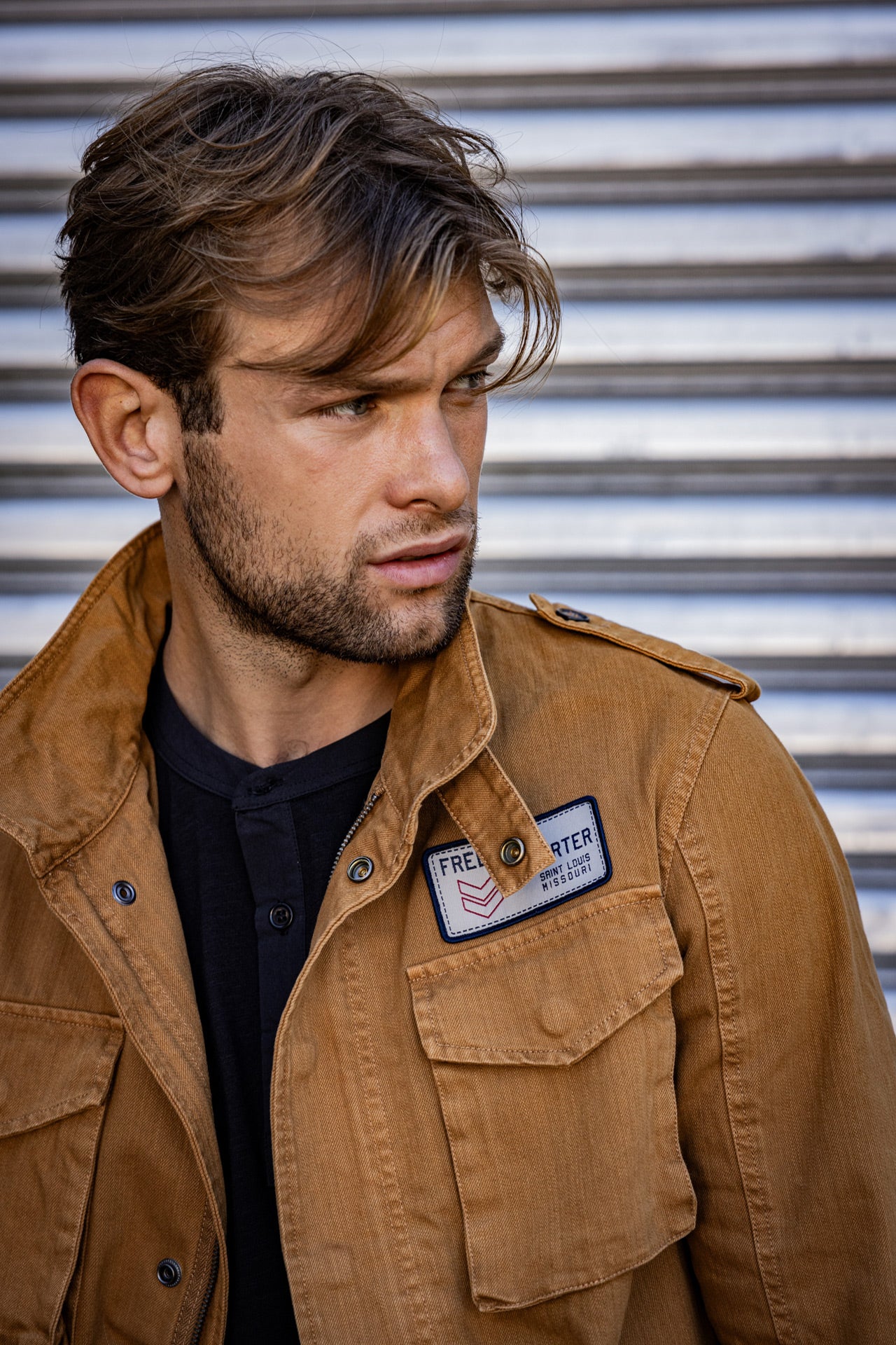 Parka Unisex Samo Twill honey | Freeman T. Porter