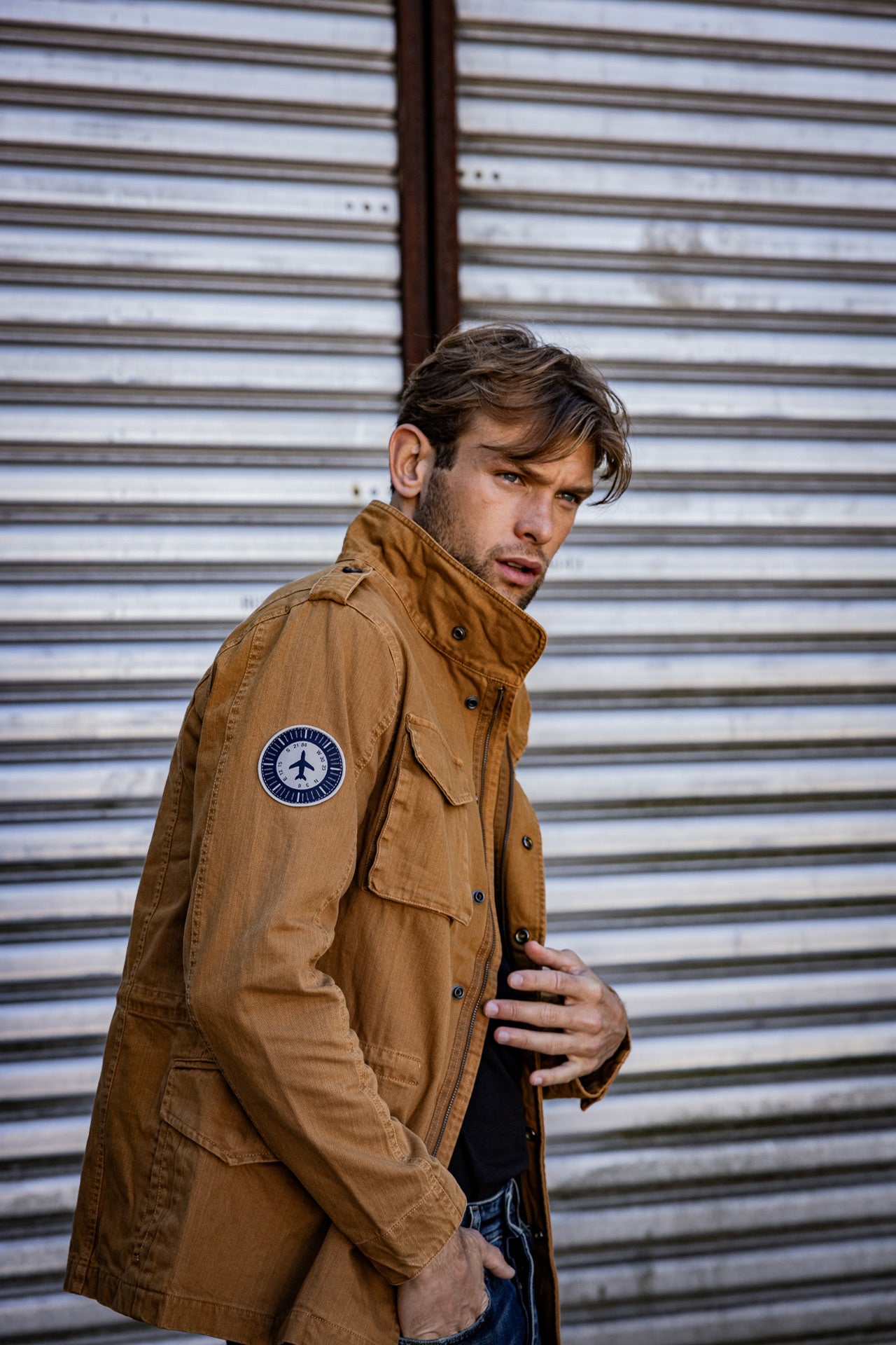 Parka Unisex Samo Twill honey | Freeman T. Porter
