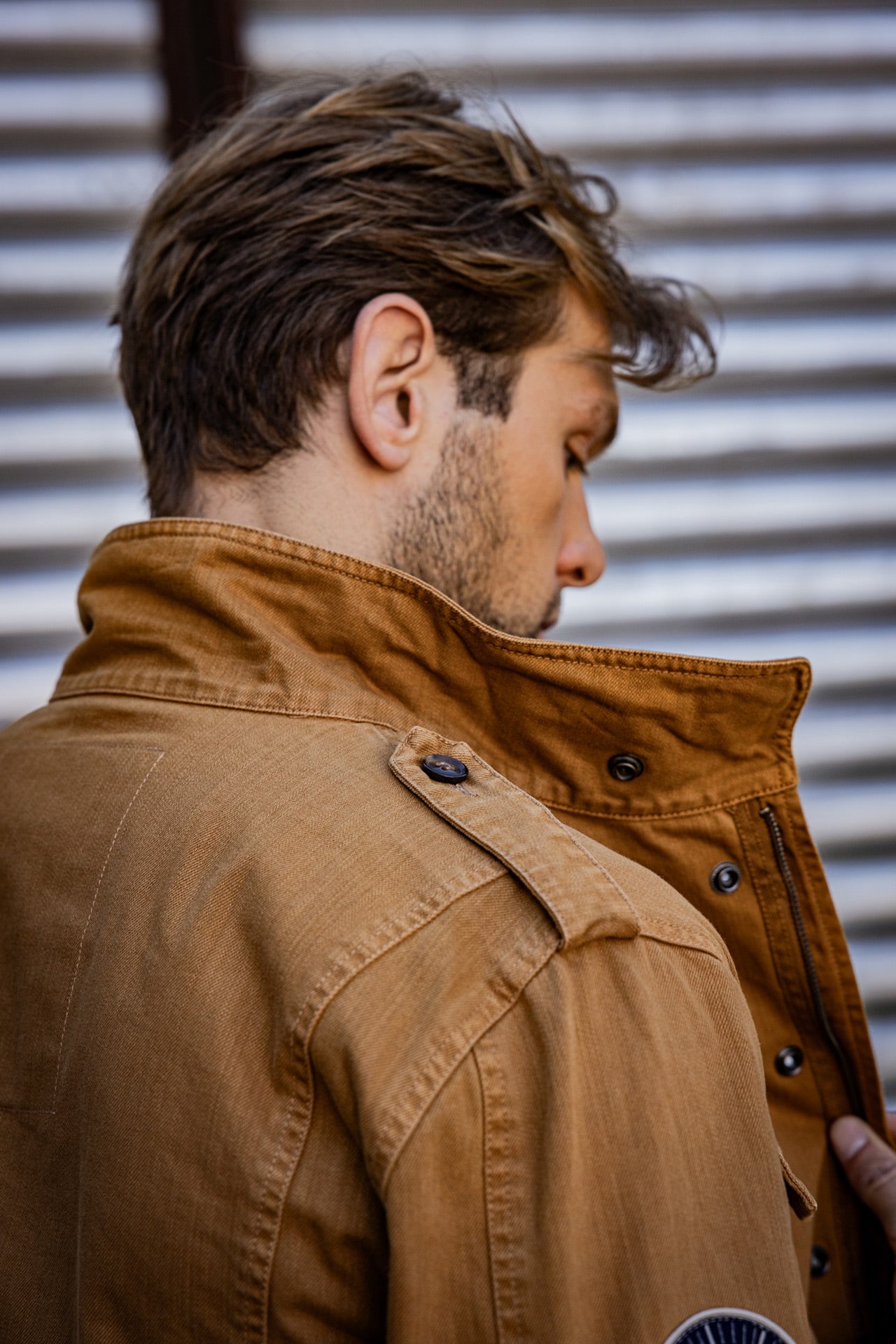 Parka Unisex Samo Twill honey | Freeman T. Porter