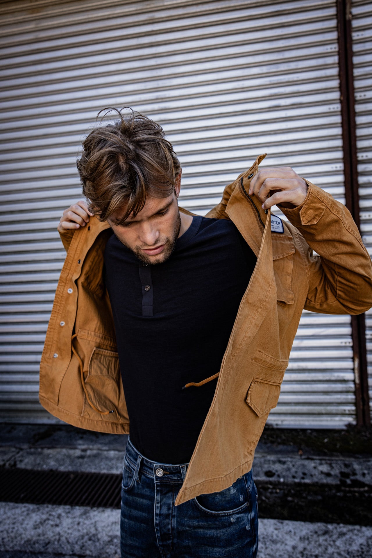 Parka Unisex Samo Twill honey | Freeman T. Porter