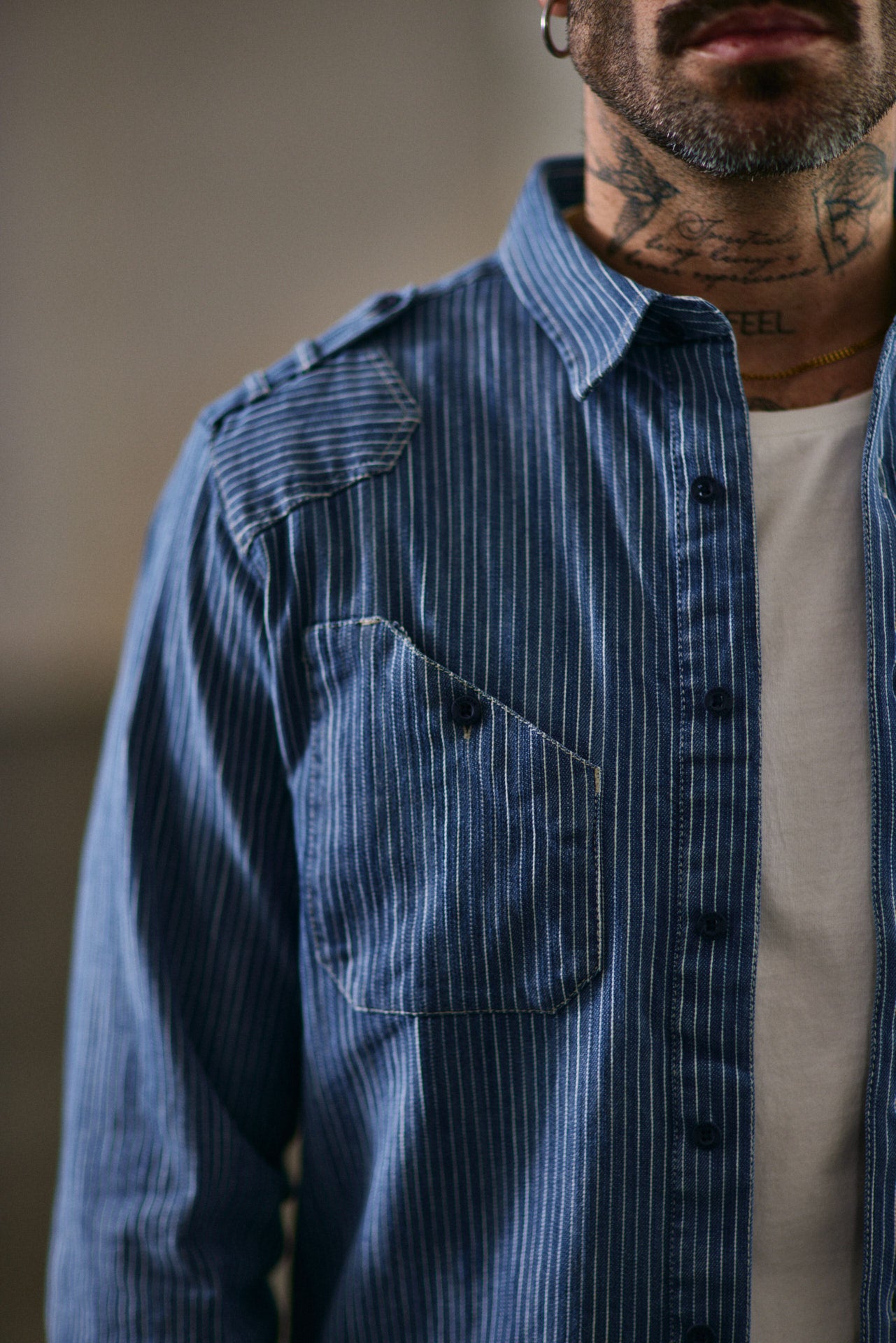 Chemise coupe droite Unisex Asher brasilia | Freeman T. Porter