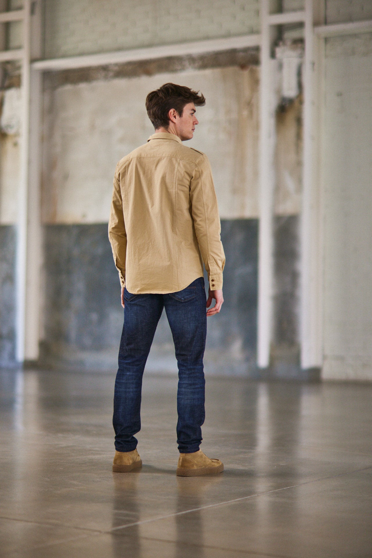Chemise coupe droite Unisex Sacha Colorado starfish | Freeman T. Porter