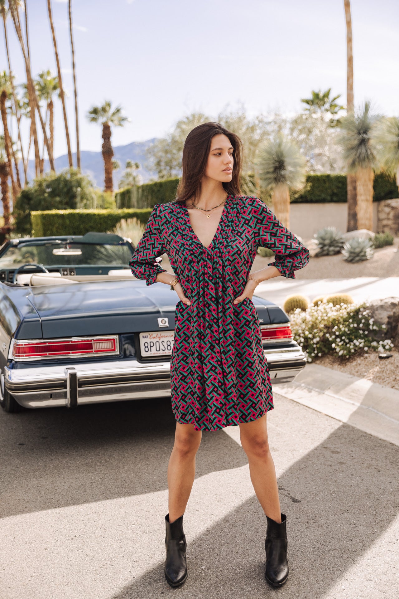 Robe courte ample Frau Juna Cruz original | Freeman T. Porter