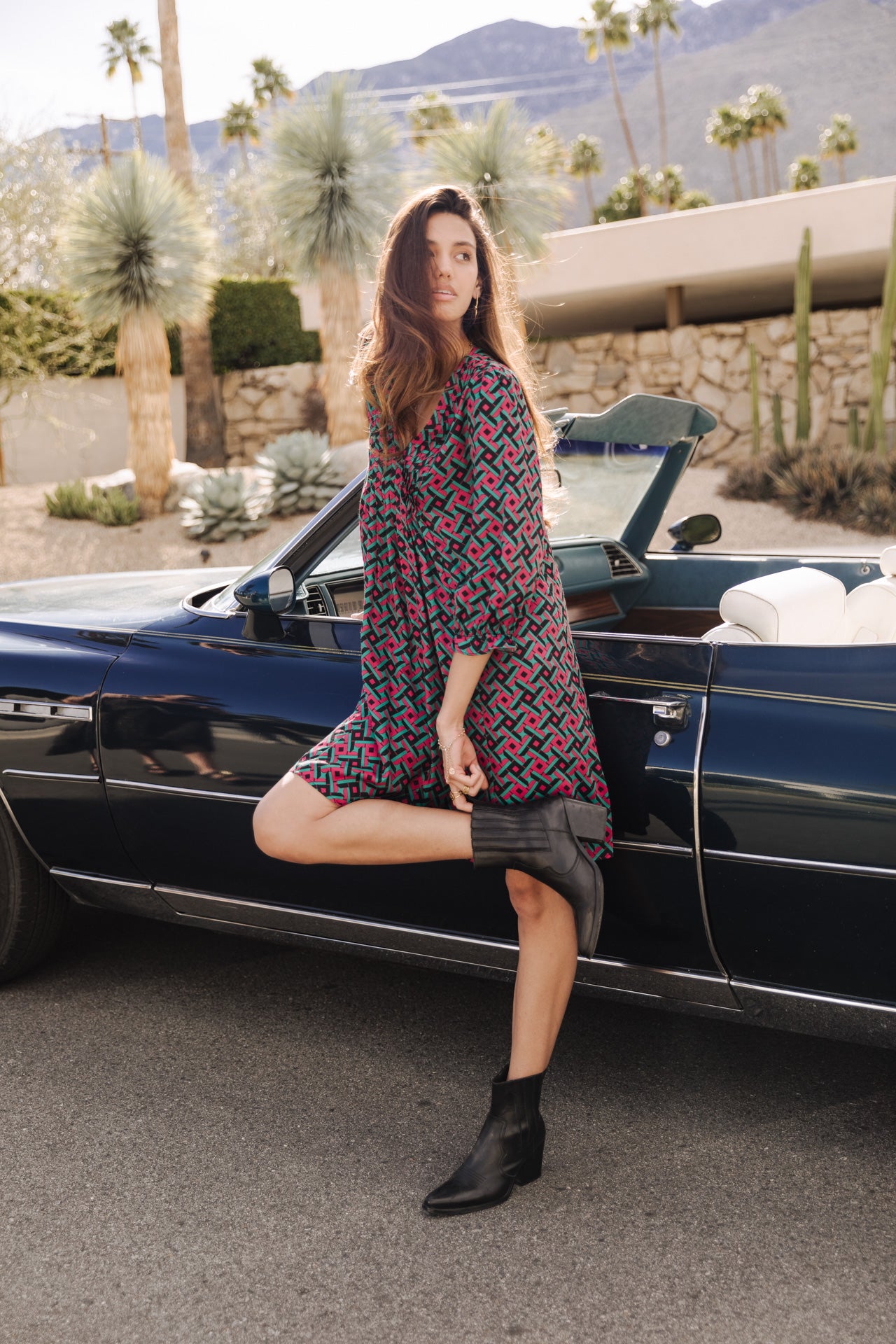 Robe courte ample Frau Juna Cruz original | Freeman T. Porter