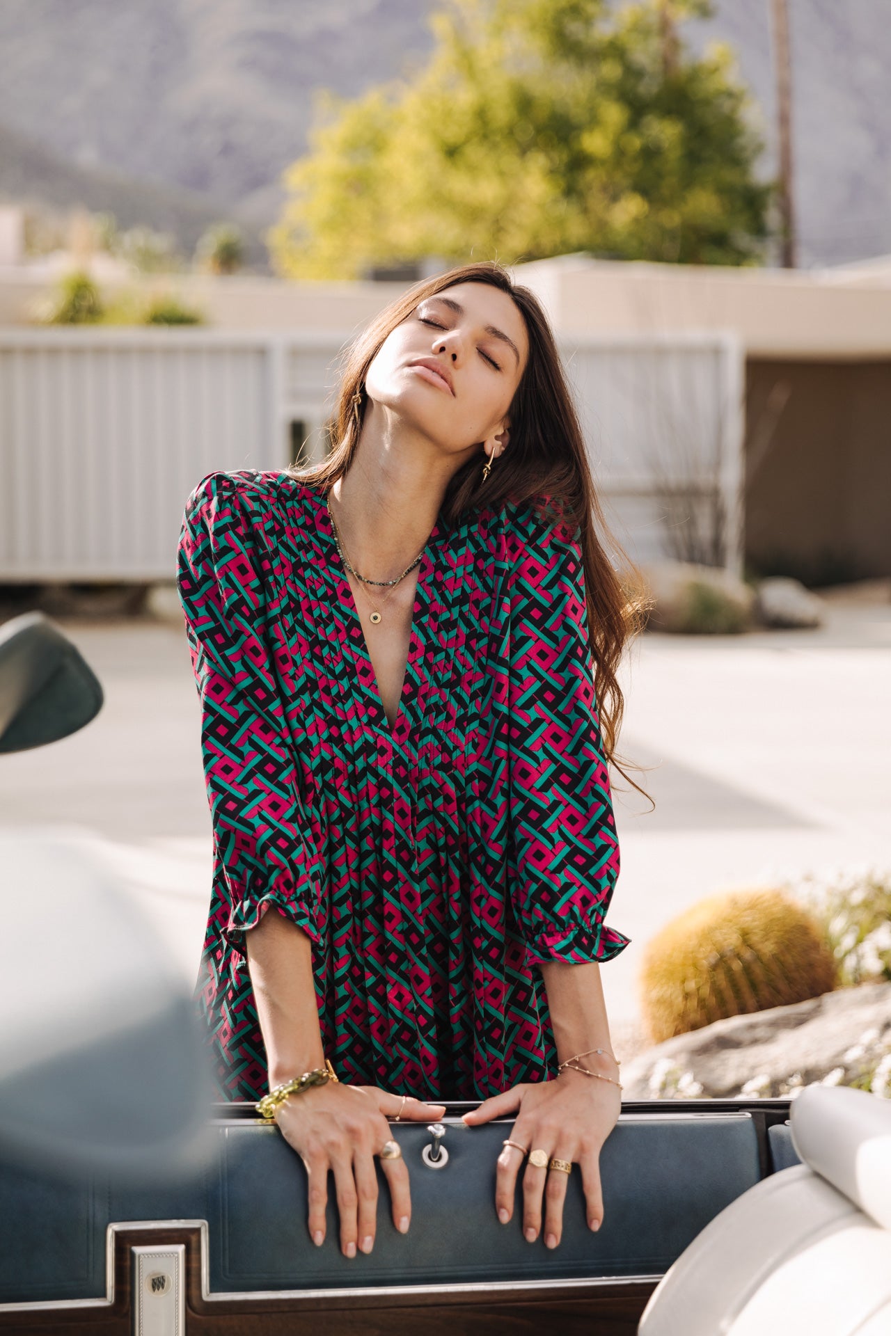 Robe courte ample Frau Juna Cruz original | Freeman T. Porter