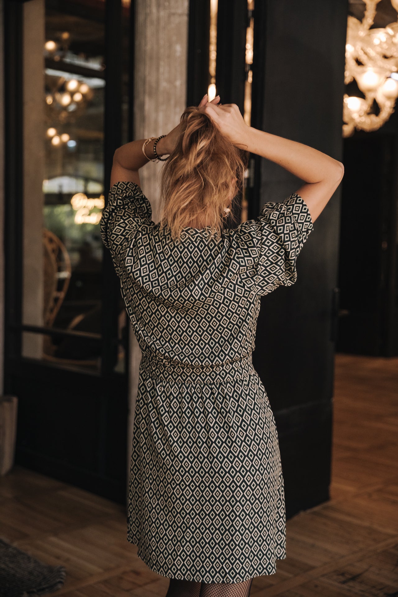 Robe chemise Frau Rotella Twiggy evergreen | Freeman T. Porter