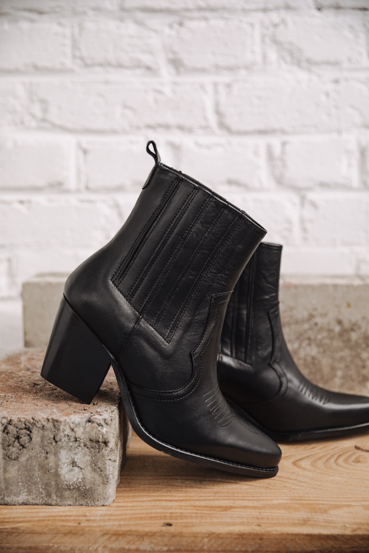 Santiags Femme Teresa Crust black | Freeman T. Porter