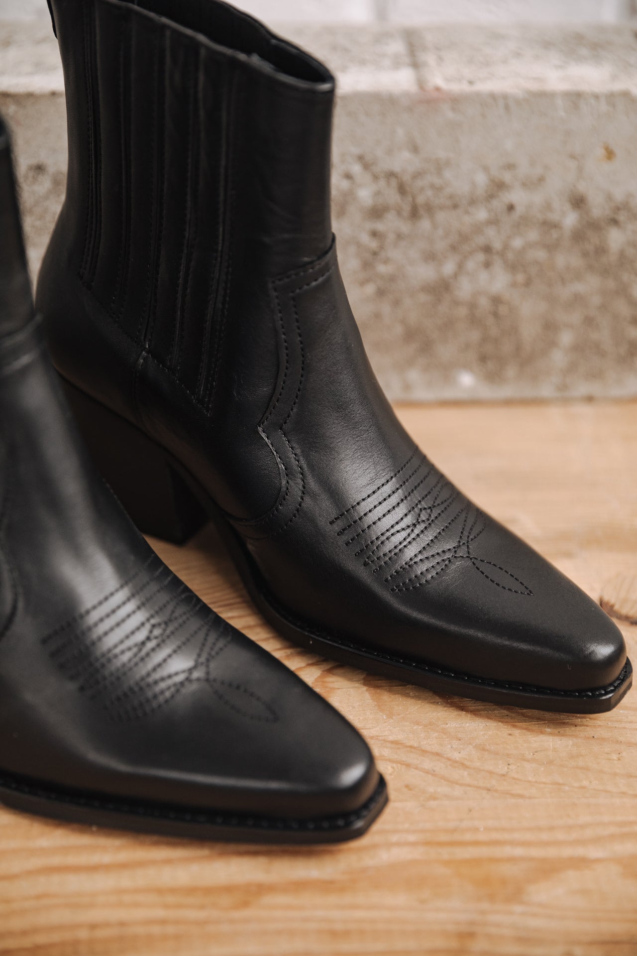 Santiags Femme Teresa Crust black | Freeman T. Porter