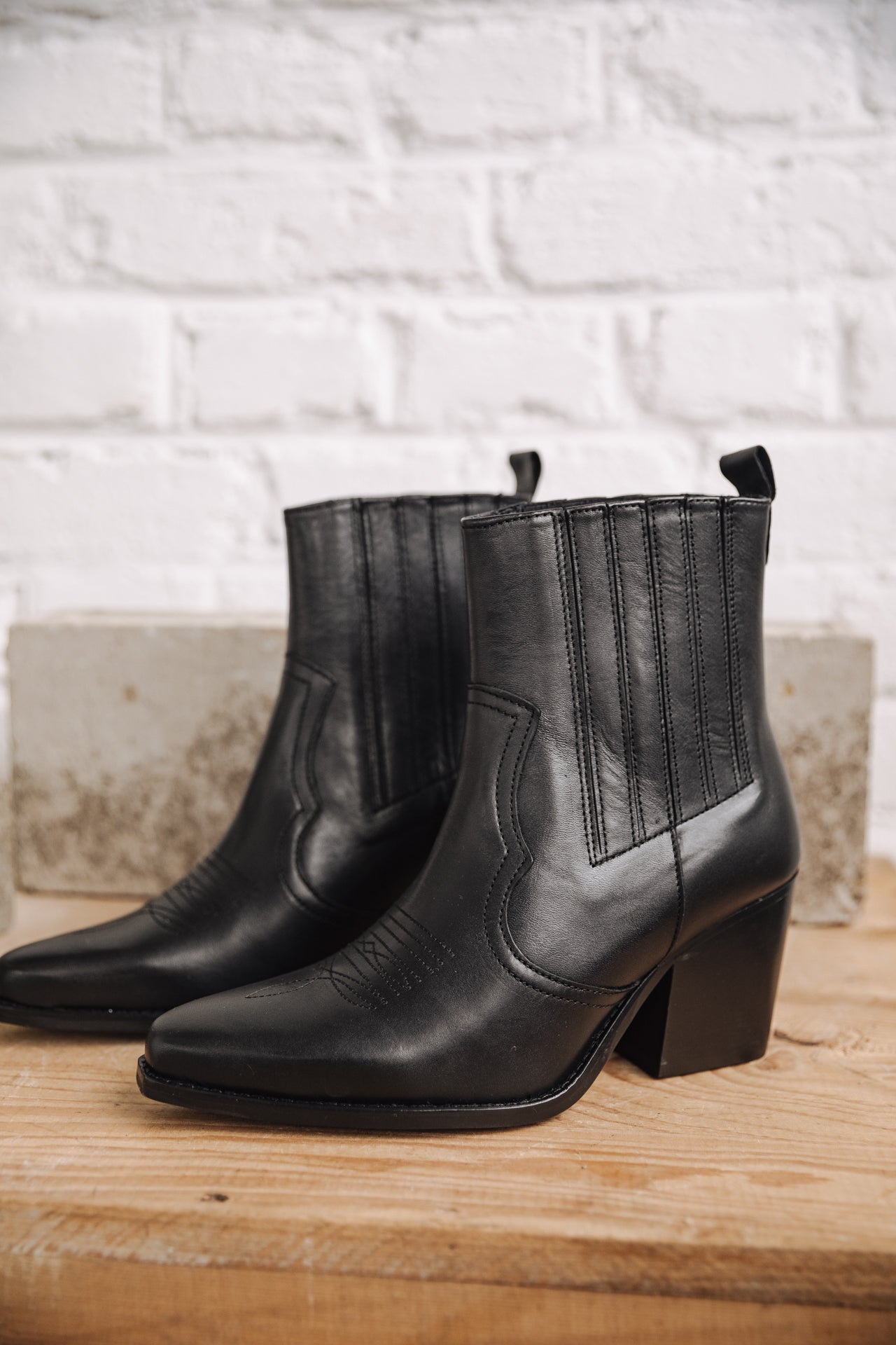 Santiags Femme Teresa Crust black | Freeman T. Porter