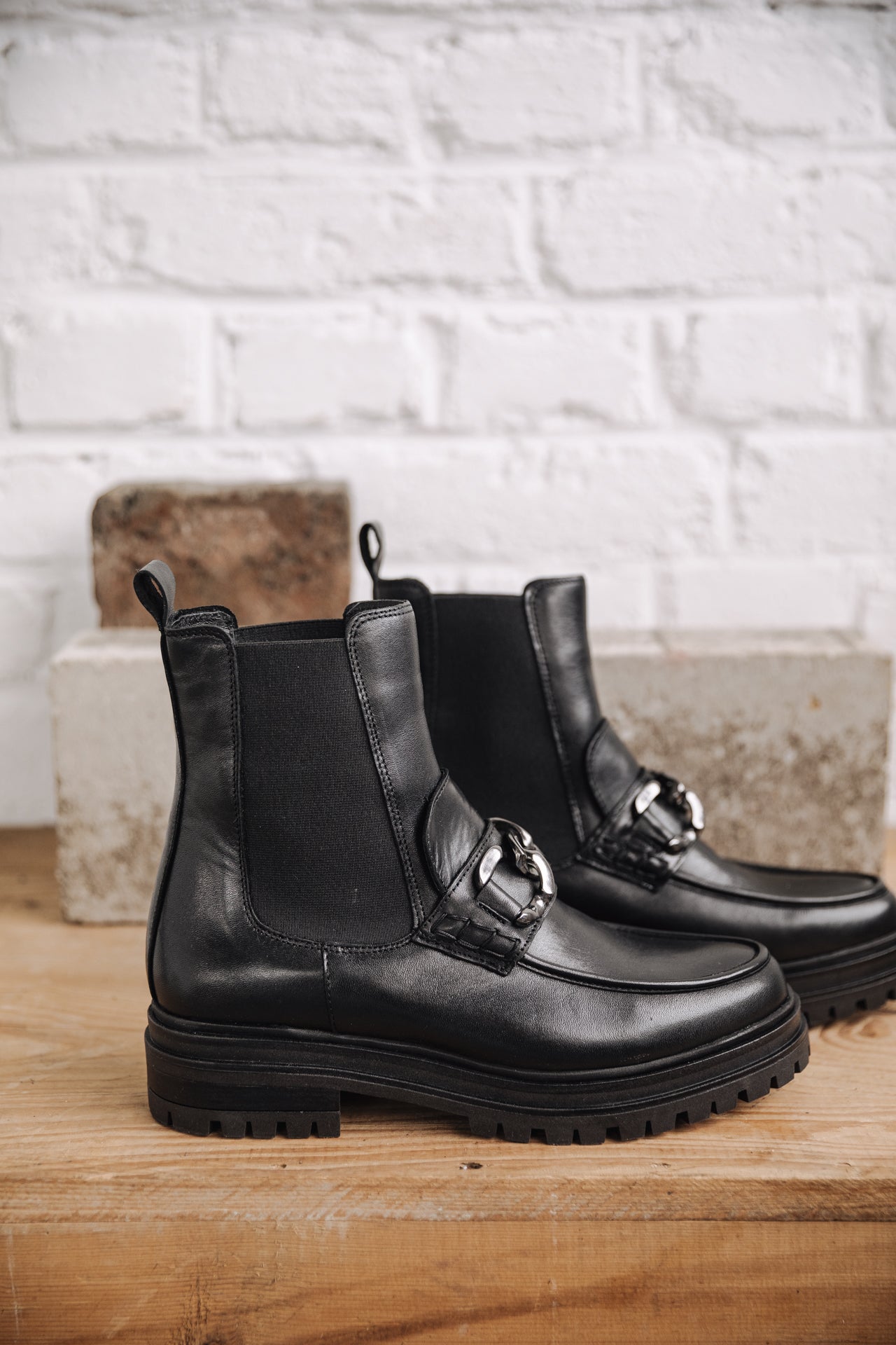 Low Boots Femme Nuxa black | Freeman T. Porter