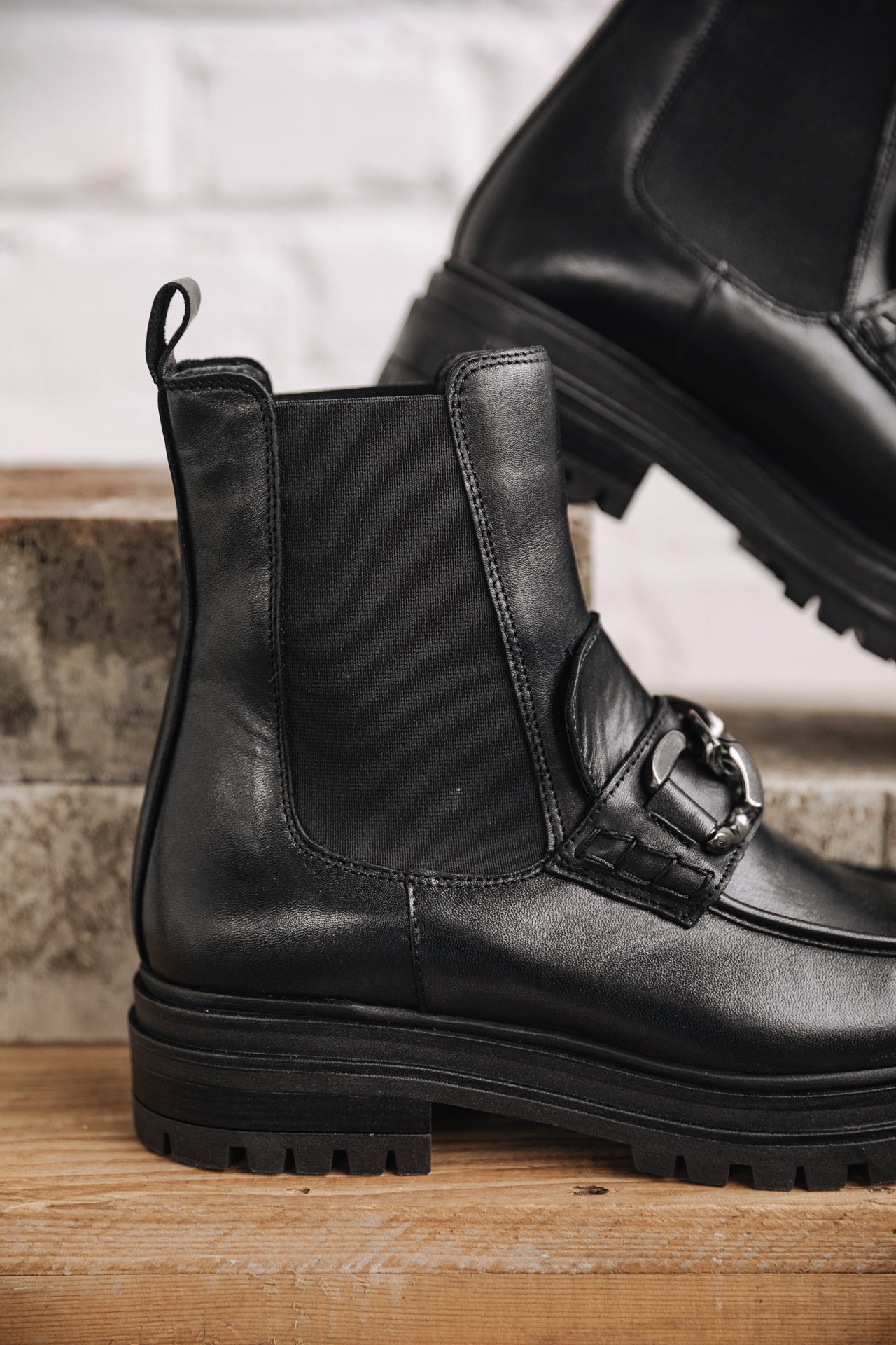 Low Boots Femme Nuxa black | Freeman T. Porter