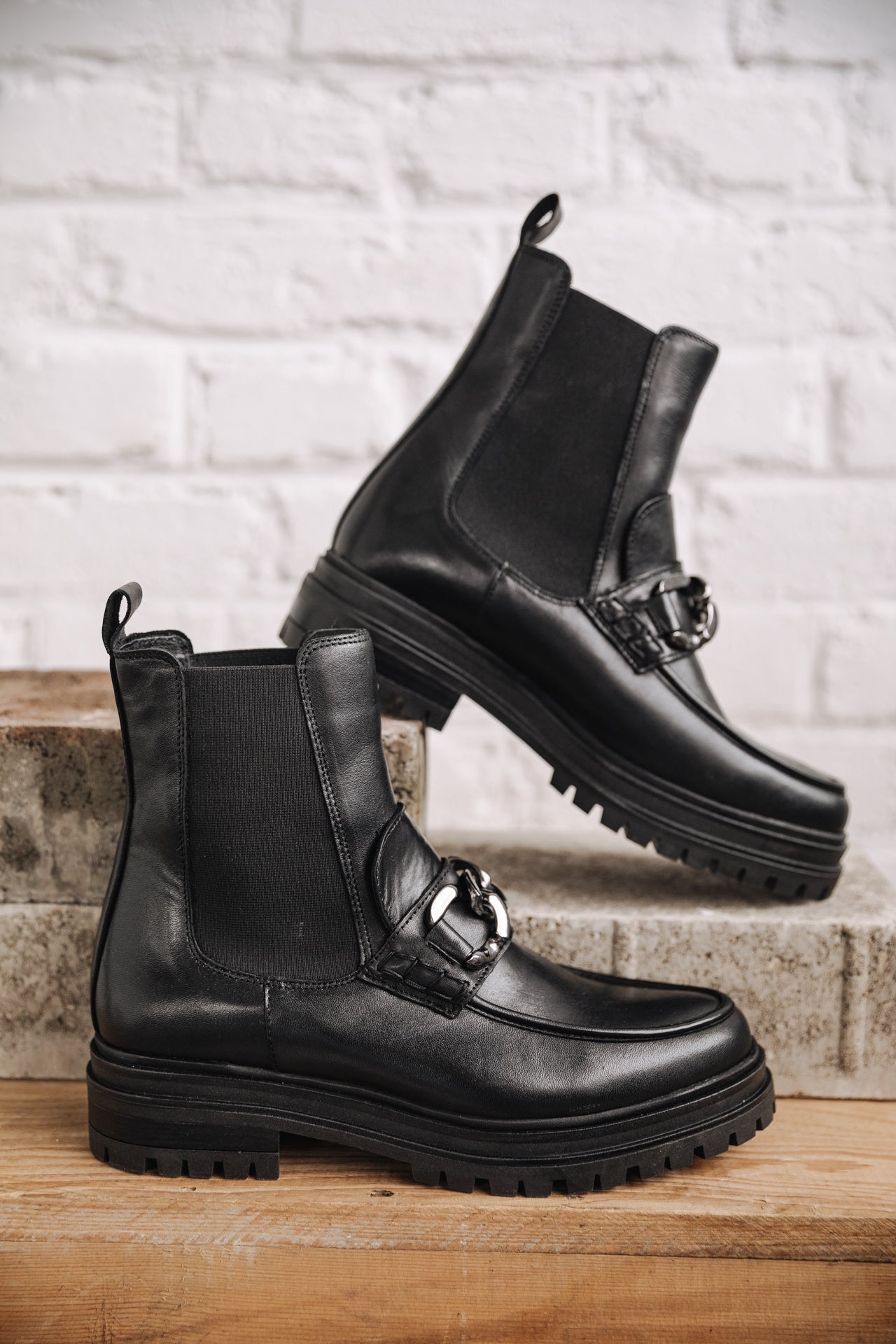 Low Boots Femme Nuxa black | Freeman T. Porter