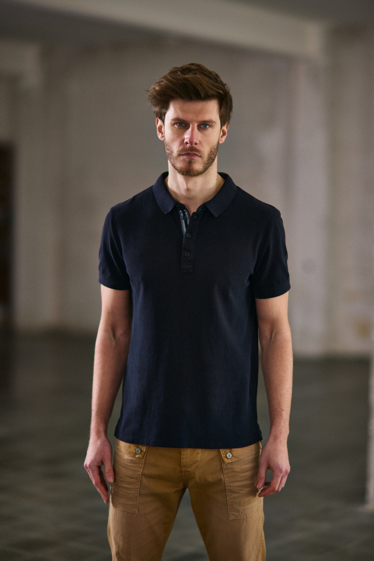 Polo brodé Homme Tadley Cotone black | Freeman T. Porter