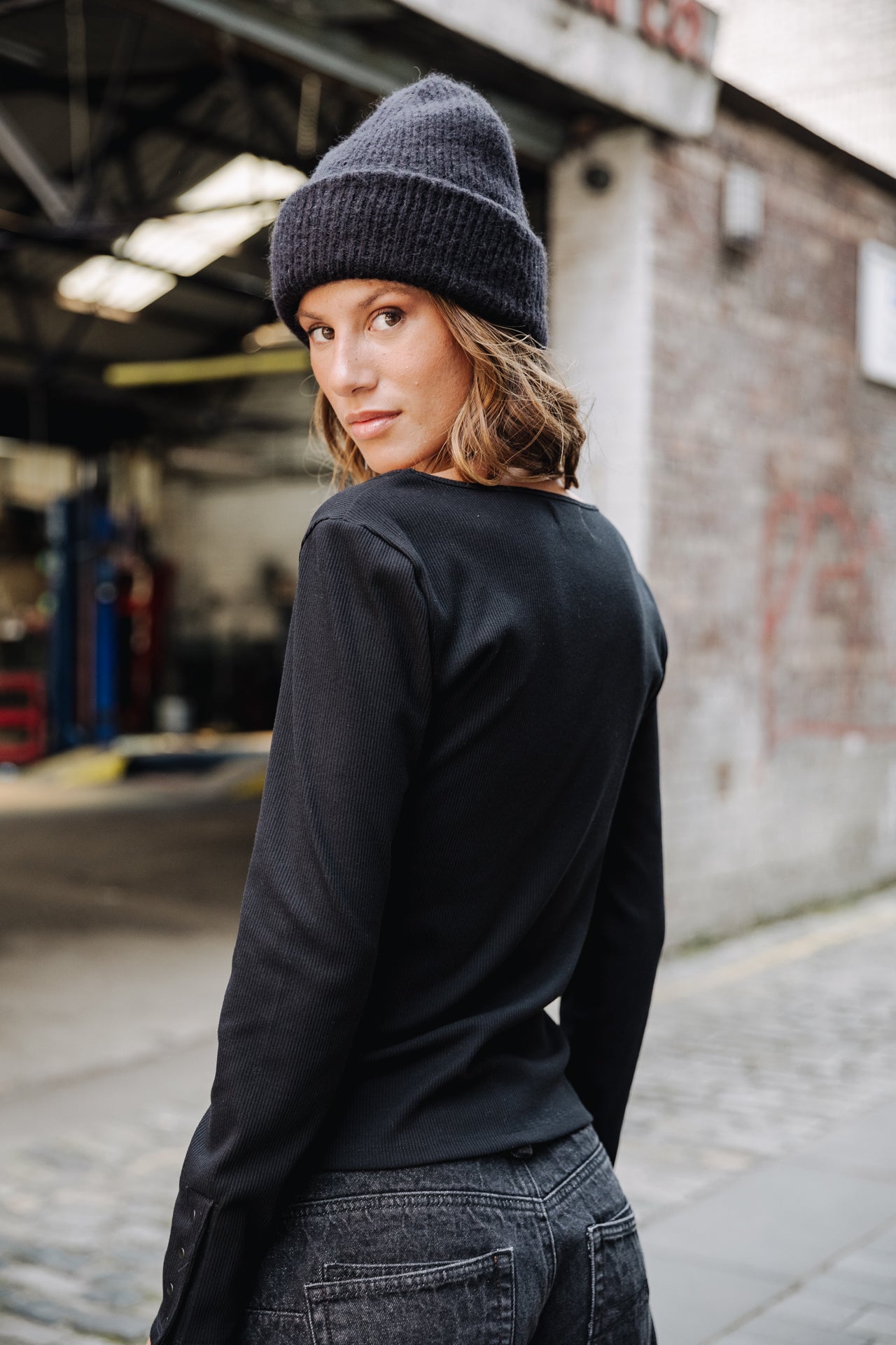 T-Shirt manches 3/4 Woman Tolma black | Freeman T. Porter