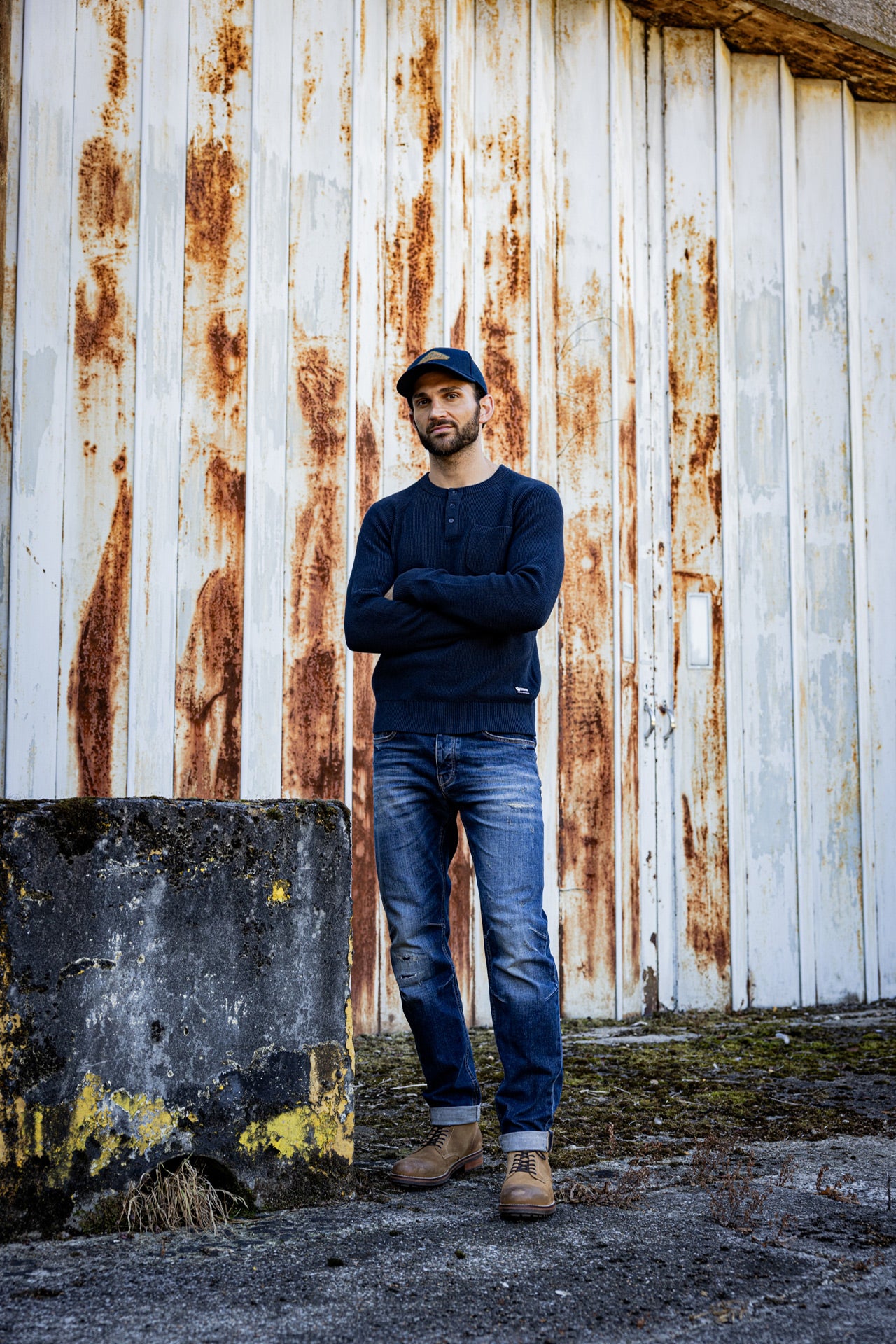 Pull col tunisien Homme Millord Goteborg total eclipse | Freeman T. Porter