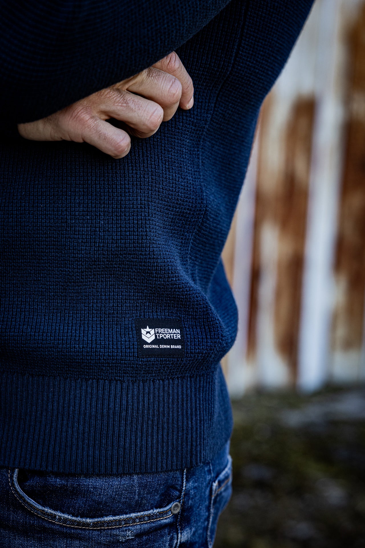 Pull col tunisien Homme Millord Goteborg total eclipse | Freeman T. Porter