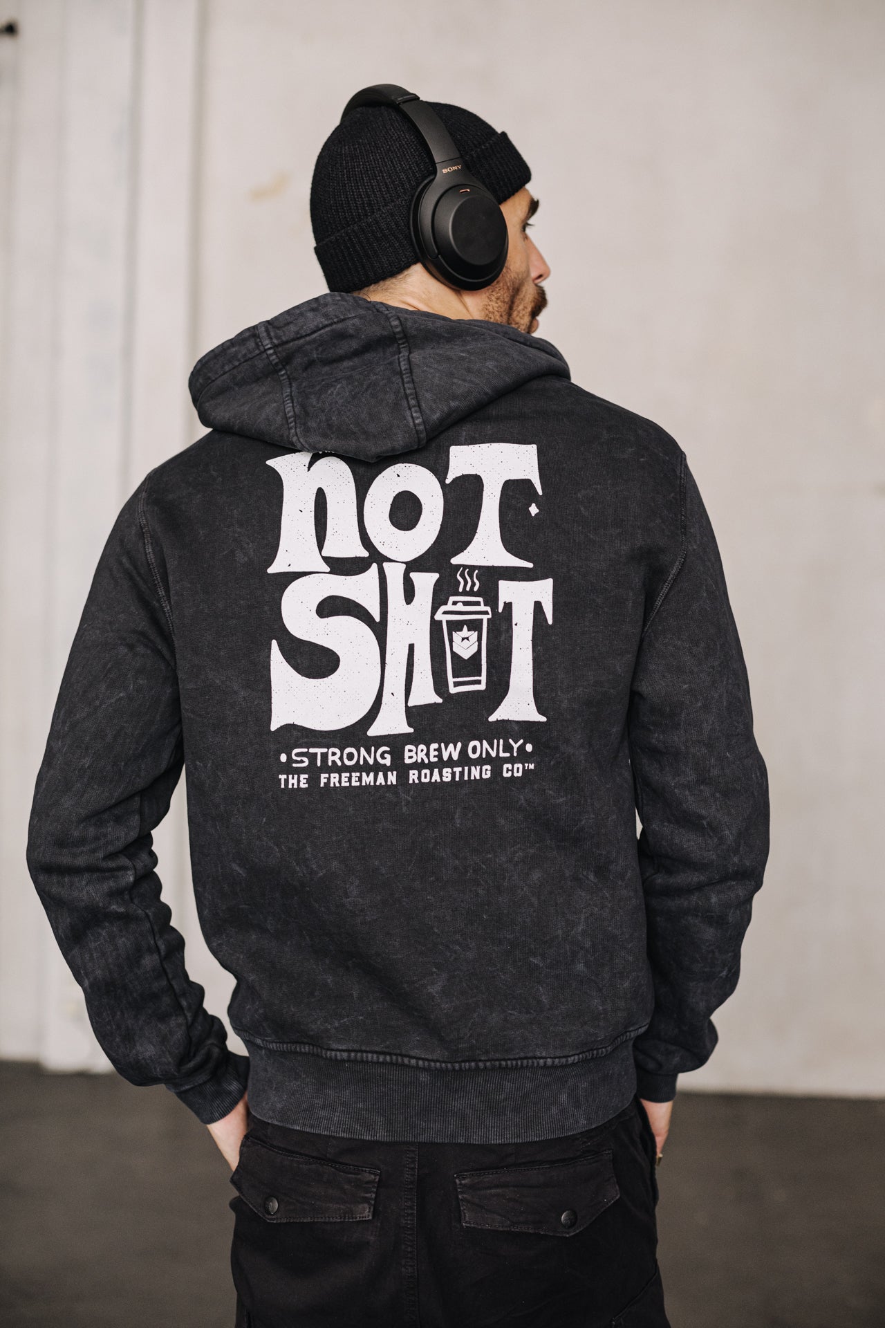 Sweat capuche Homme Nohan Hot Shot anthra | Freeman T. Porter