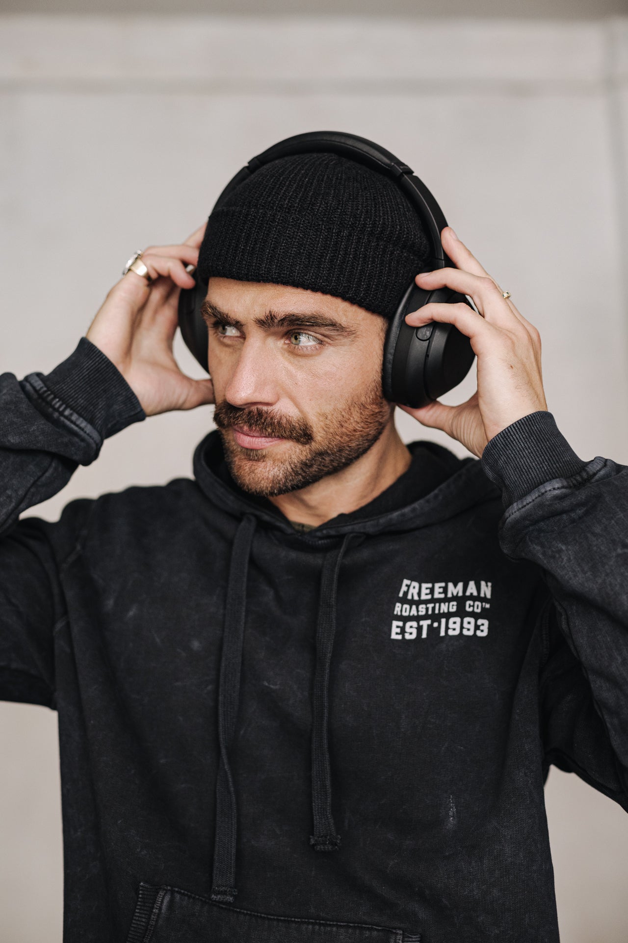 Sweat capuche Homme Nohan Hot Shot anthra | Freeman T. Porter